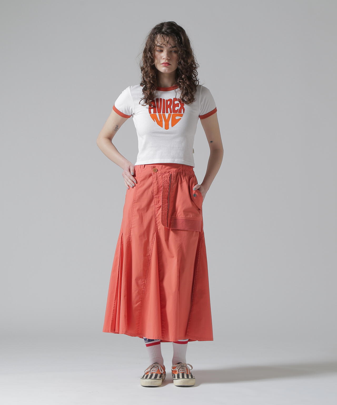 RINGER HEART LOGO T-SHIRT/リンガーハートロゴTシャツ