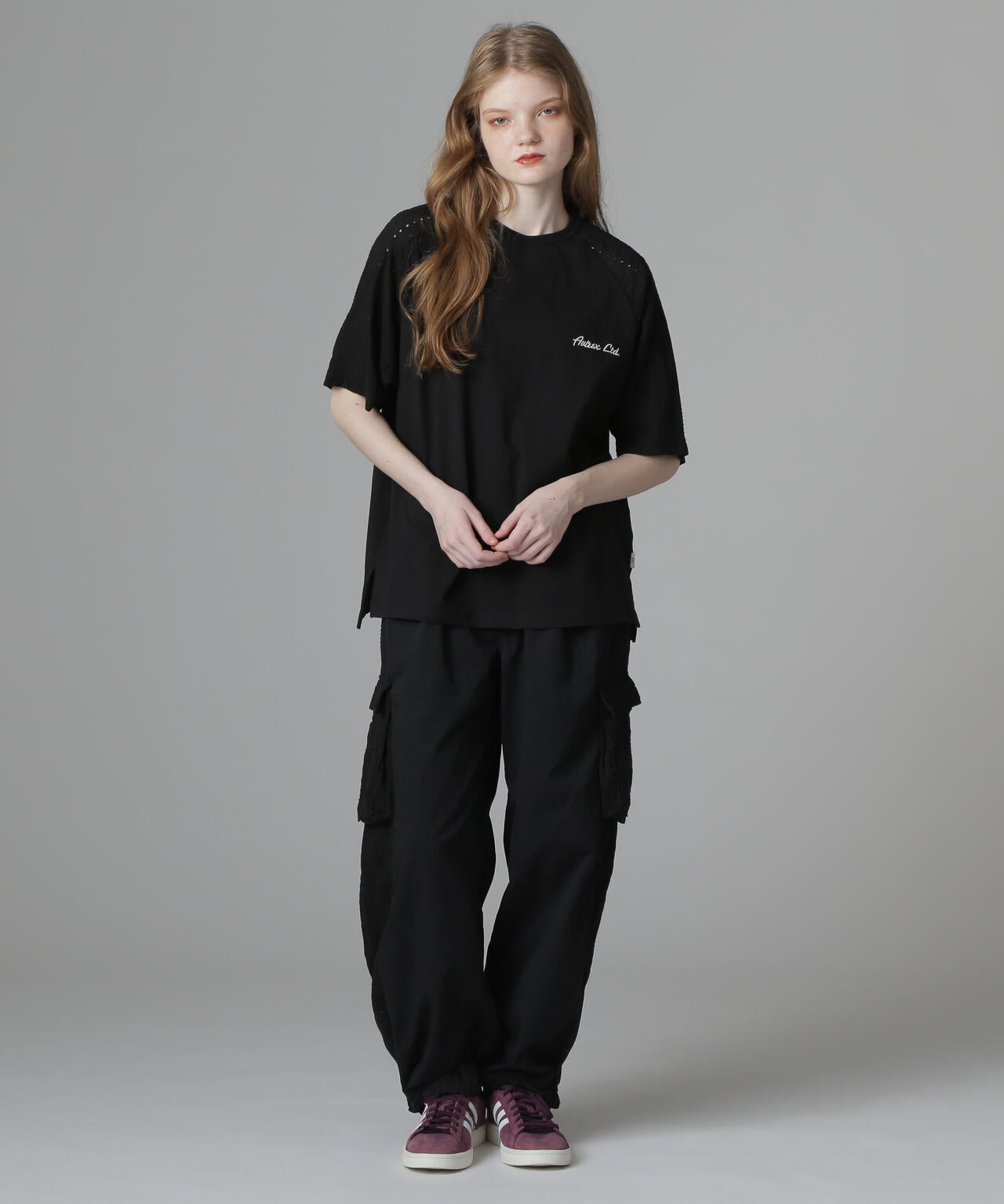 《WEB LIMITED Belle LINE》LACE NUMBERING T-SHIRT/レースナンバリングTシャツ