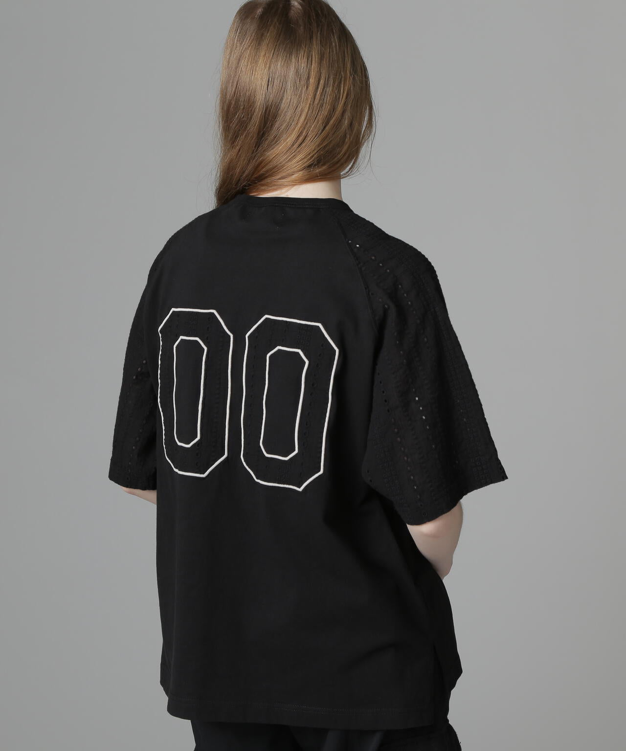 《WEB LIMITED Belle LINE》LACE NUMBERING T-SHIRT/レースナンバリングTシャツ