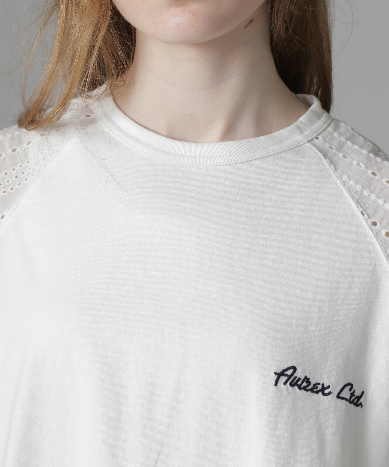 《WEB LIMITED Belle LINE》LACE NUMBERING T-SHIRT/レースナンバリングTシャツ