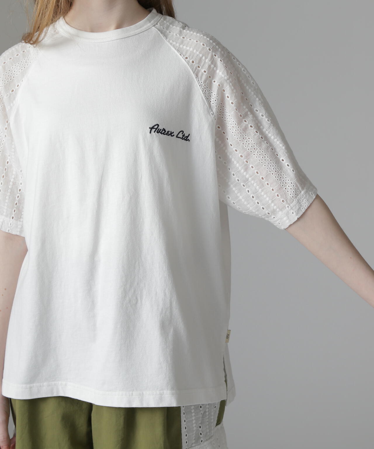 《WEB LIMITED Belle LINE》LACE NUMBERING T-SHIRT/レースナンバリングTシャツ