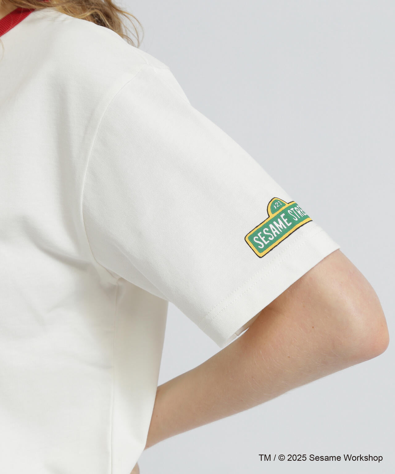 《SESAME STREET meets AVIREX》RINGER T-SHIRT