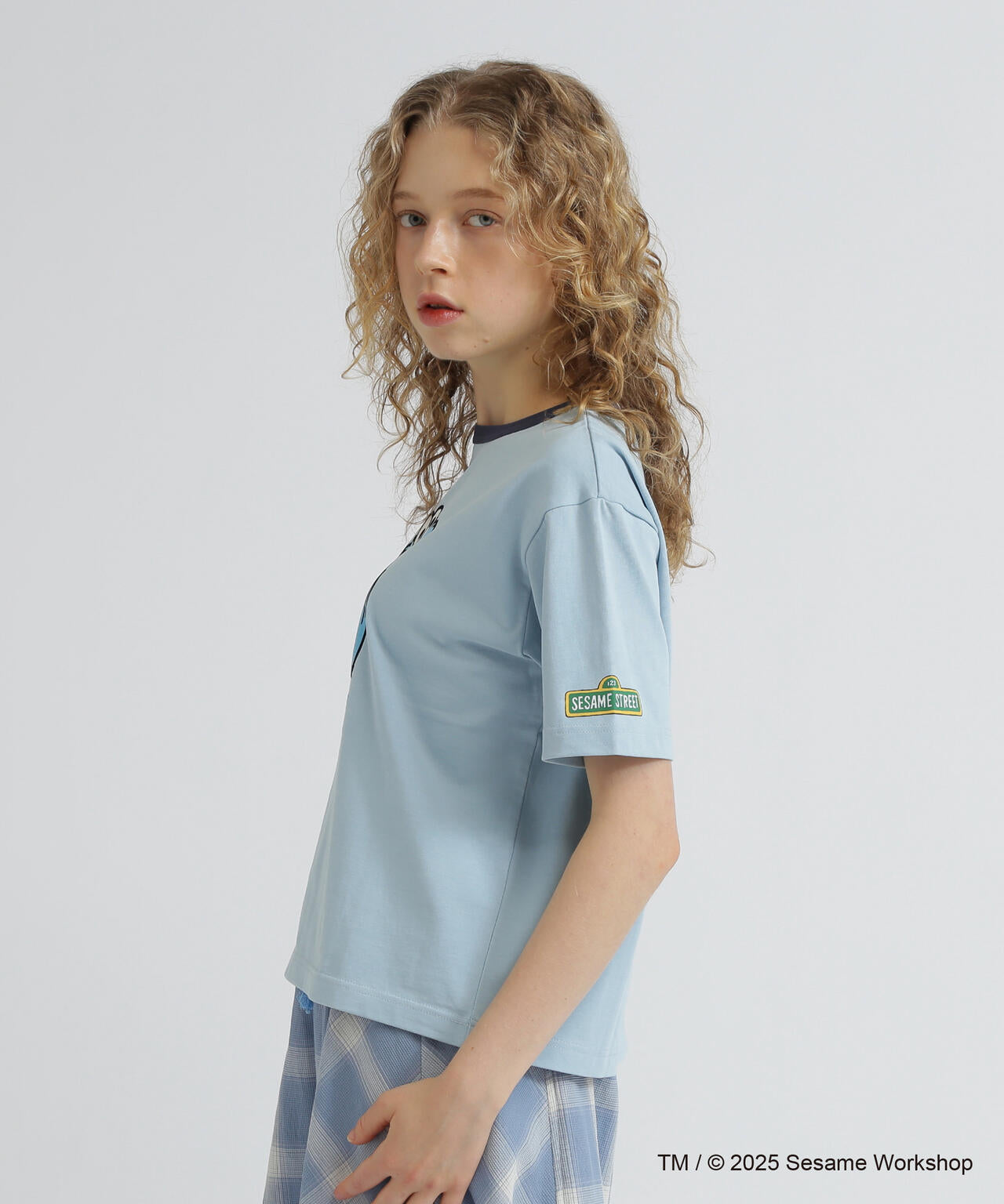 《SESAME STREET meets AVIREX》RINGER T-SHIRT