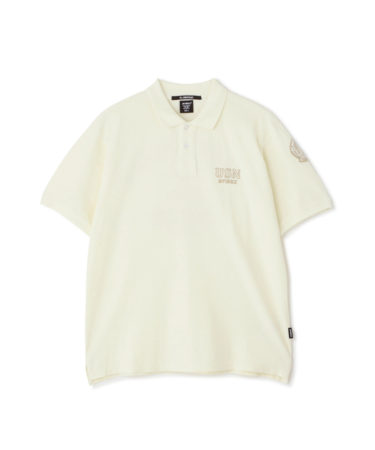 FADE WASH LAST CRUISE EMB POLO SHIRT / フェイドウォッシ ラストクルーズ 刺繍 ポロシャツ