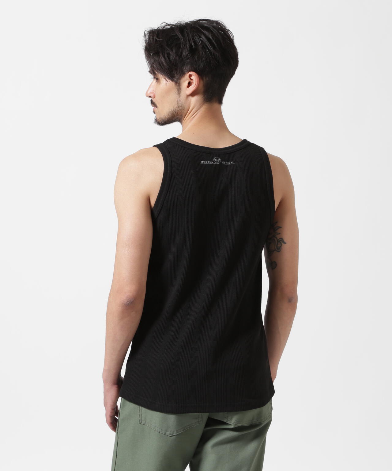 《直営店限定》RANDOM RIB TANK TOP / ランダムリブ タンクトップ
