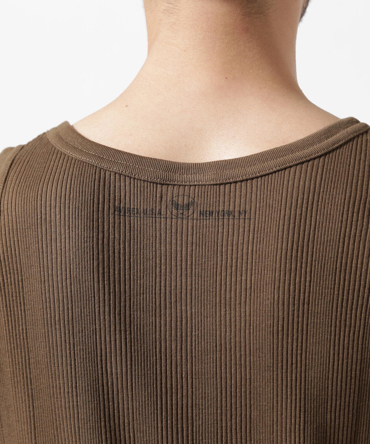 《直営店限定》RANDOM RIB TANK TOP / ランダムリブ タンクトップ