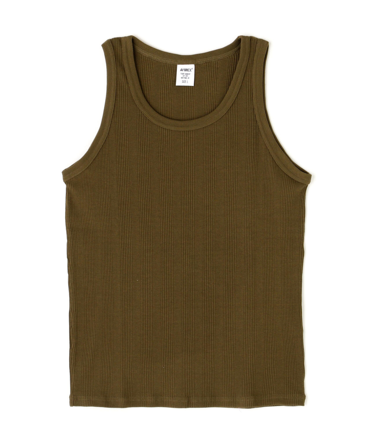 《直営店限定》RANDOM RIB TANK TOP / ランダムリブ タンクトップ