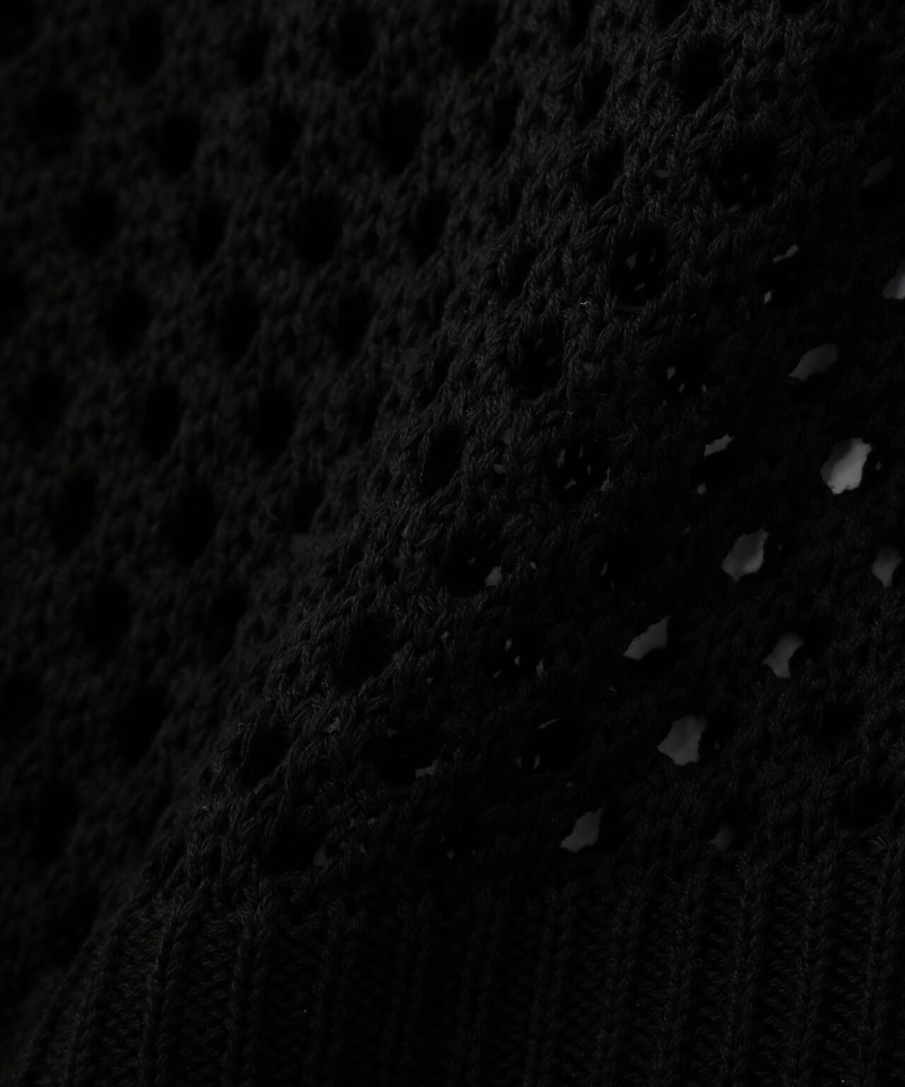 《直営店限定》MACRAME RIBBON KNIT CARDIGAN/マクラメリボンニットカーディガン