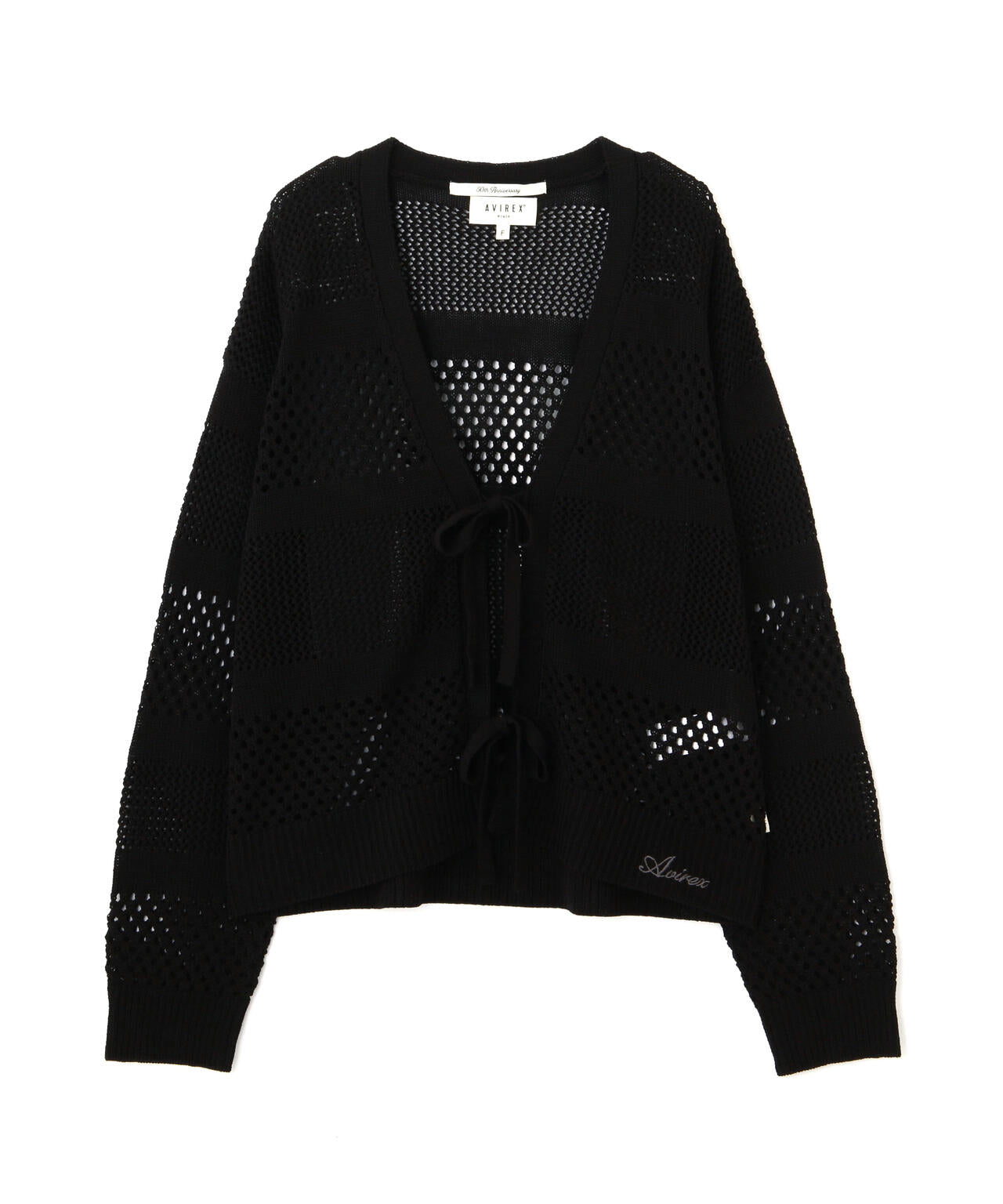 《直営店限定》MACRAME RIBBON KNIT CARDIGAN/マクラメリボンニットカーディガン