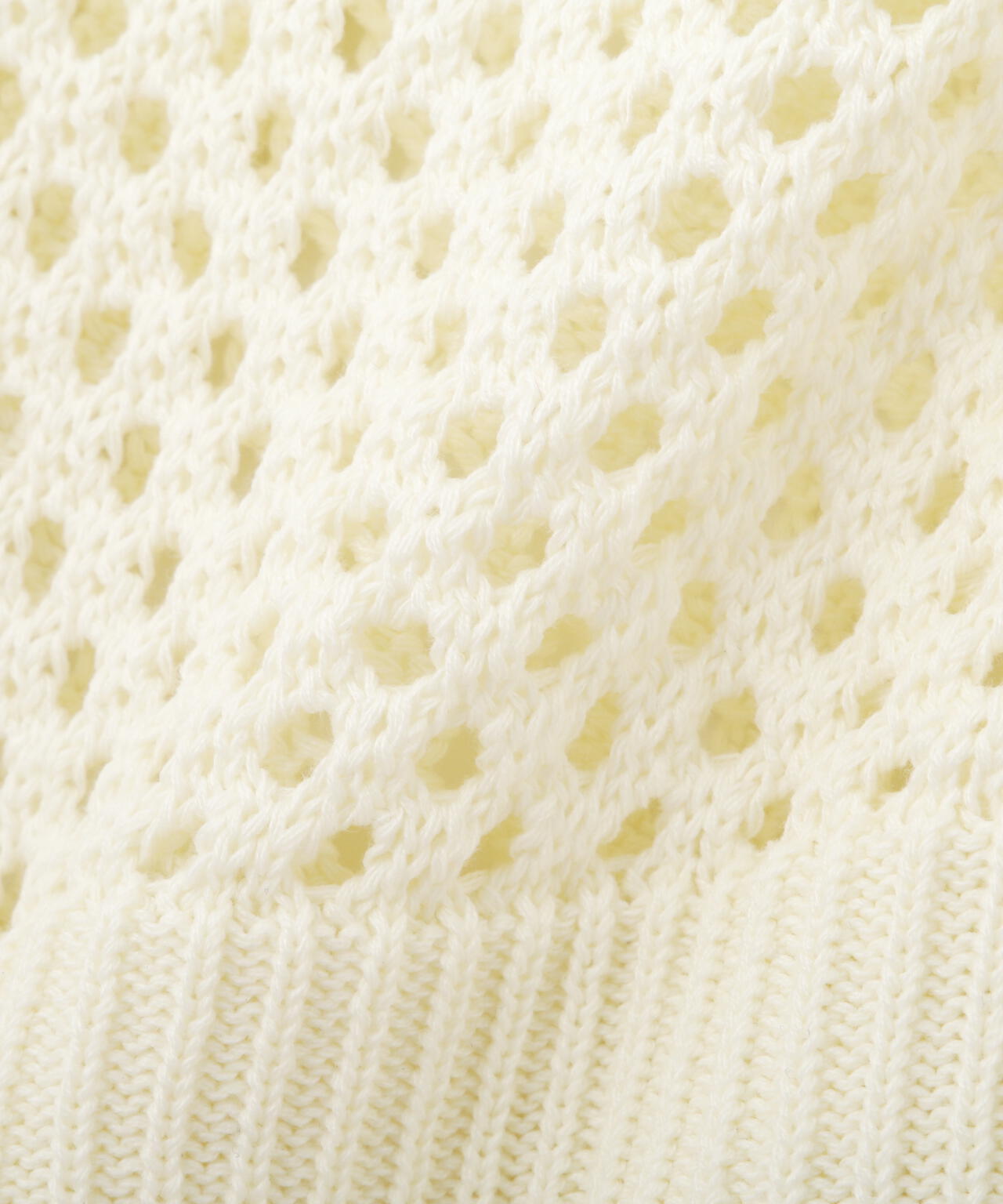 《直営店限定》MACRAME RIBBON KNIT CARDIGAN/マクラメリボンニットカーディガン