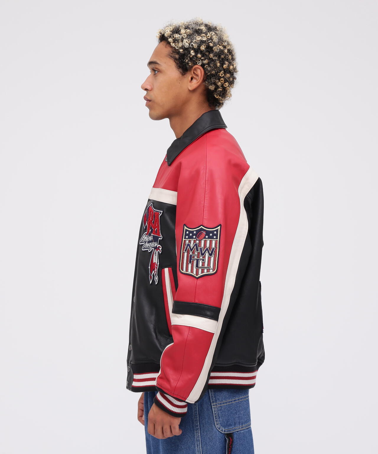 VARSITY JACKET RED AXES / バーシティジャケット レッドアクシズ / AVIREX / アヴィレックス