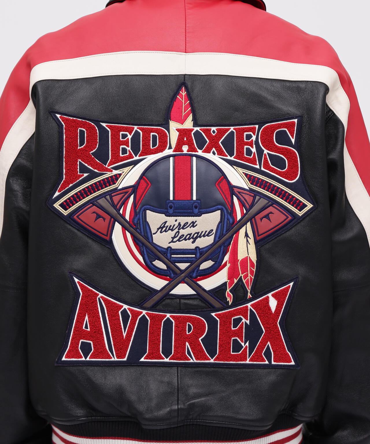 VARSITY JACKET RED AXES / バーシティジャケット レッドアクシズ / AVIREX / アヴィレックス