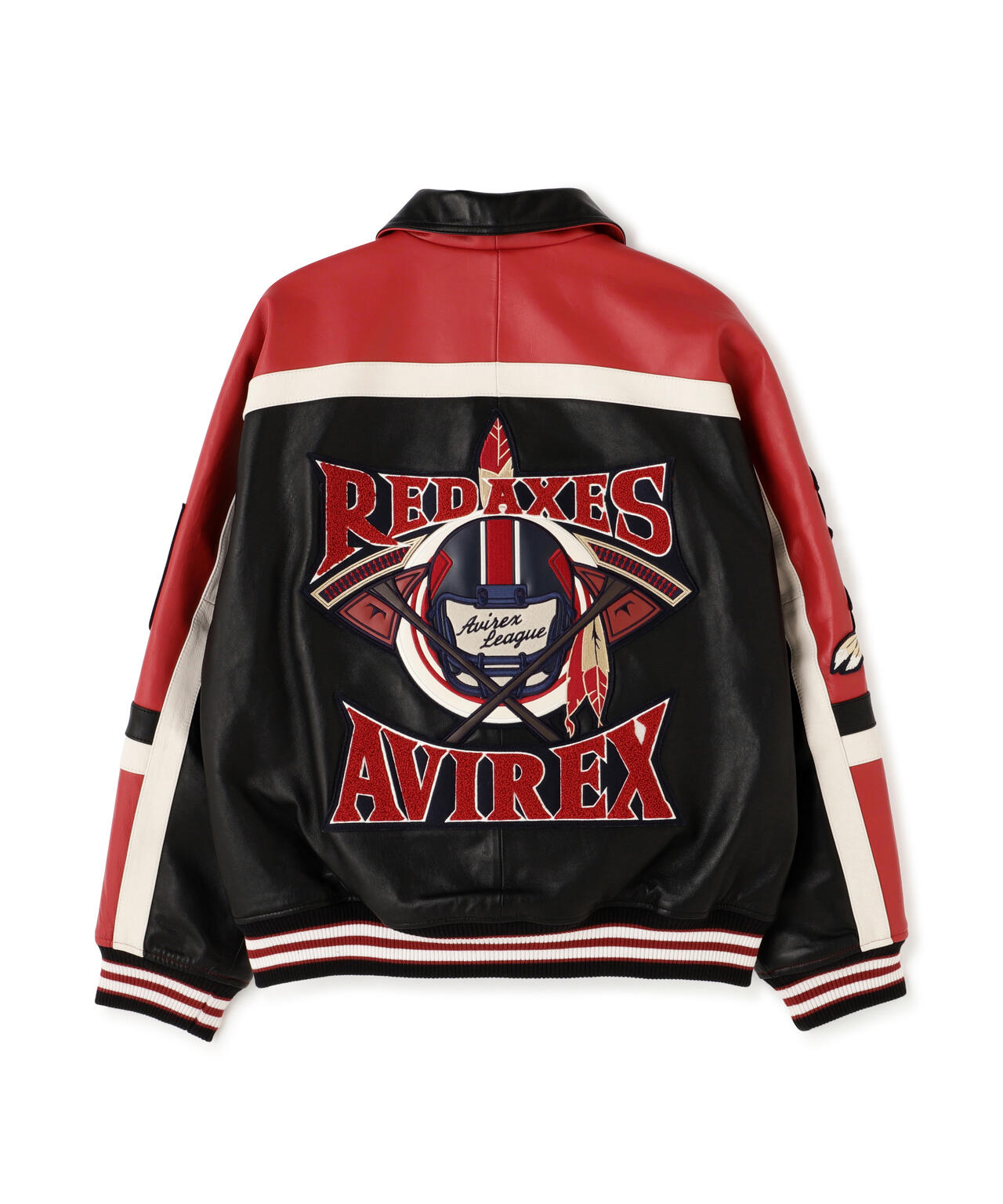 VARSITY JACKET RED AXES / バーシティジャケット レッドアクシズ / AVIREX / アヴィレックス
