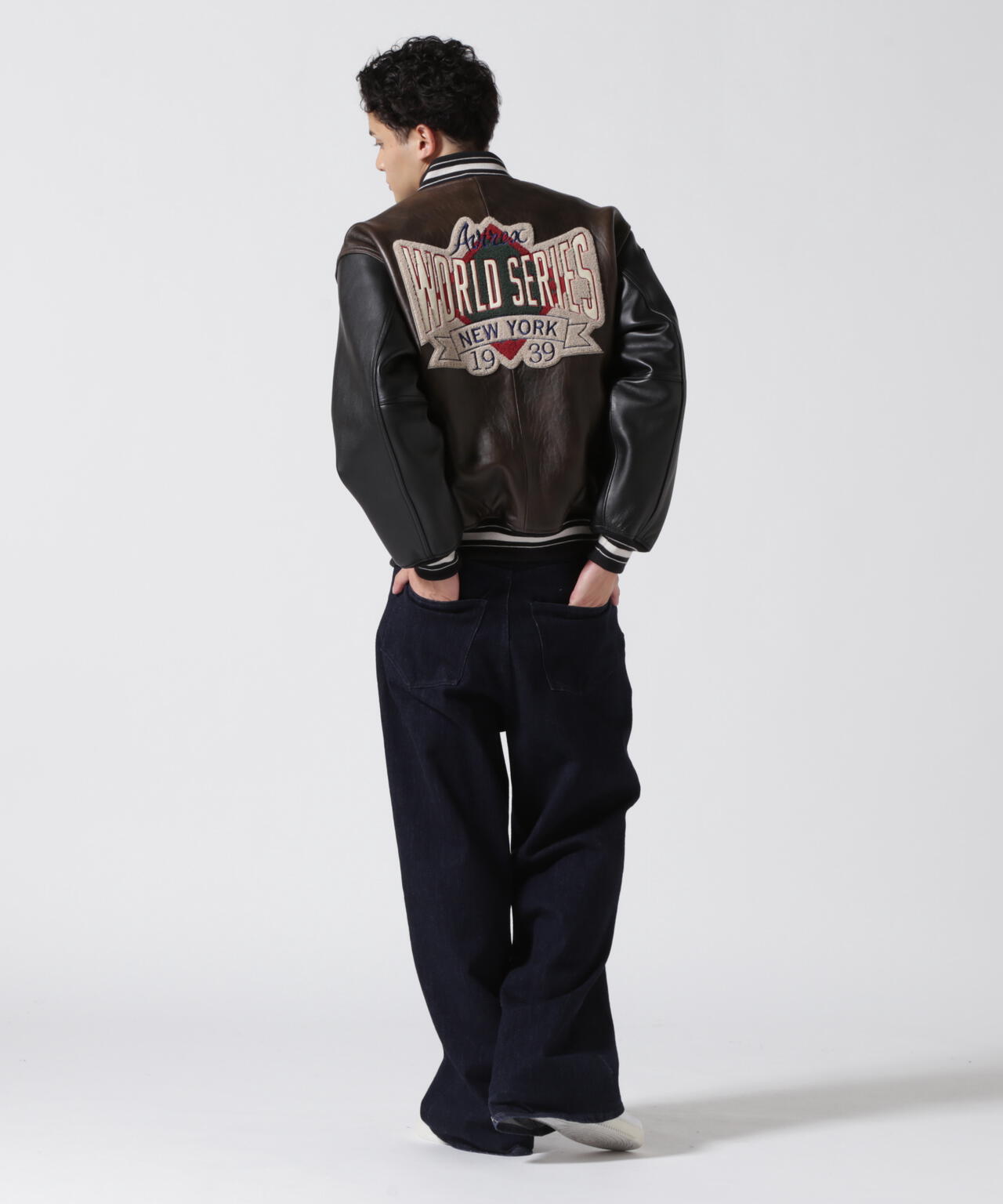《AVIREX|MOANDMOCLOTHING》STADIUM JACKET ”WORLD SERIES”