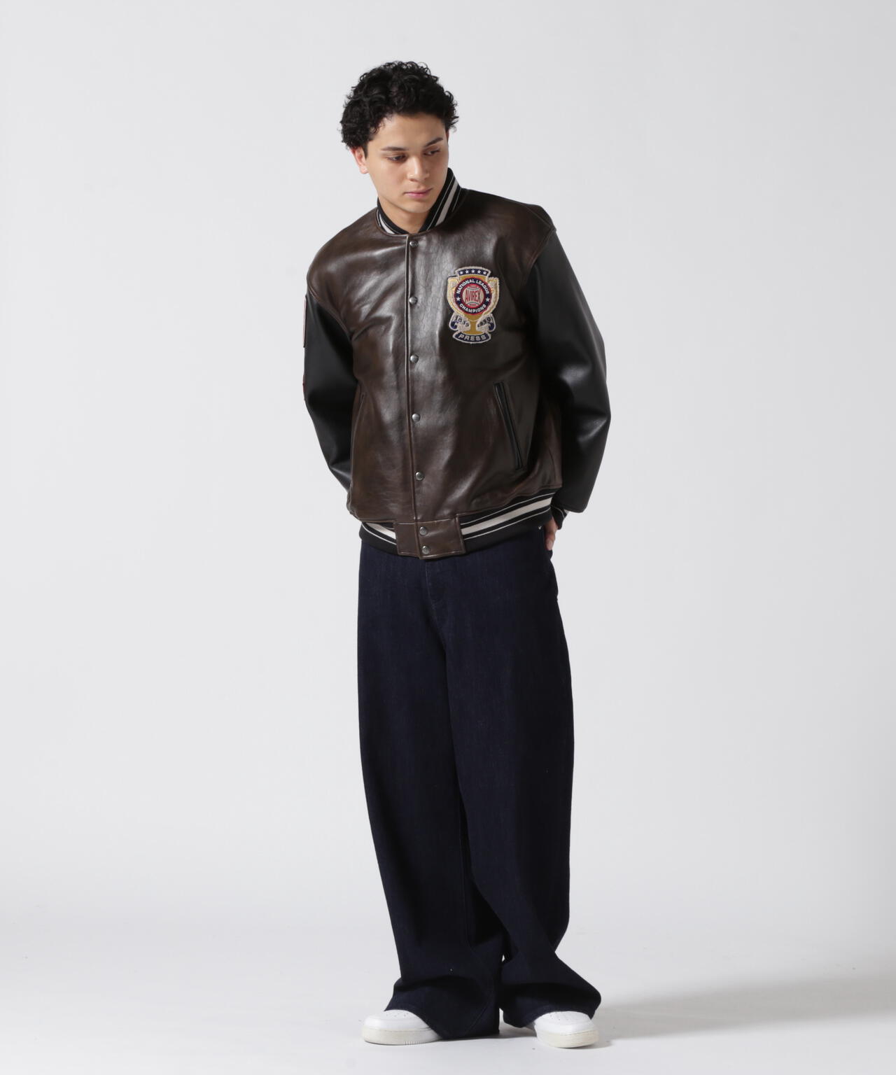 《AVIREX|MOANDMOCLOTHING》STADIUM JACKET ”WORLD SERIES”