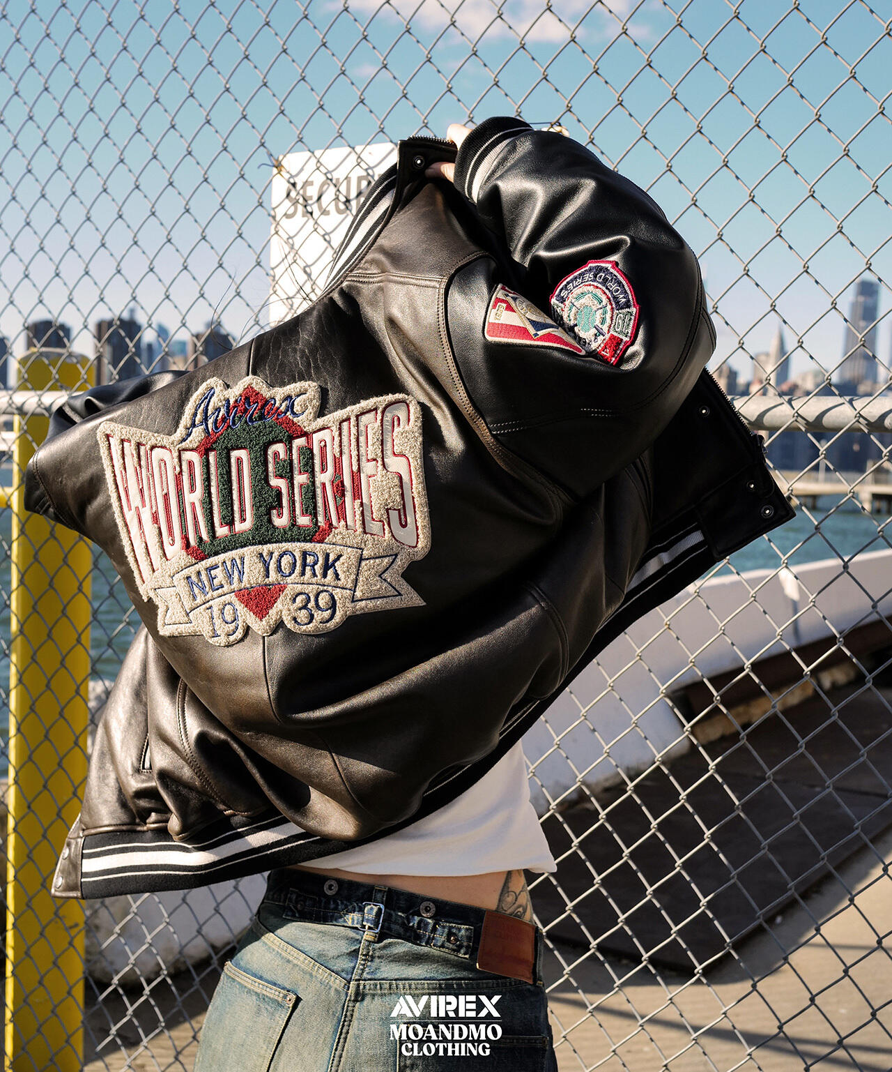 《AVIREX|MOANDMOCLOTHING》STADIUM JACKET ”WORLD SERIES”