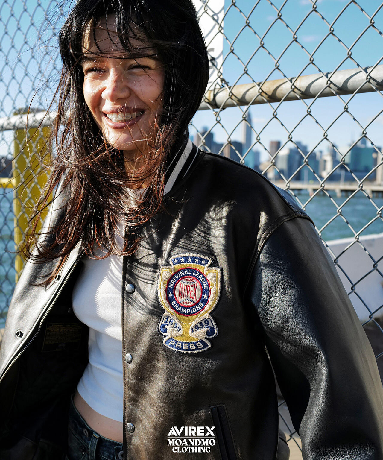 《AVIREX|MOANDMOCLOTHING》STADIUM JACKET ”WORLD SERIES”
