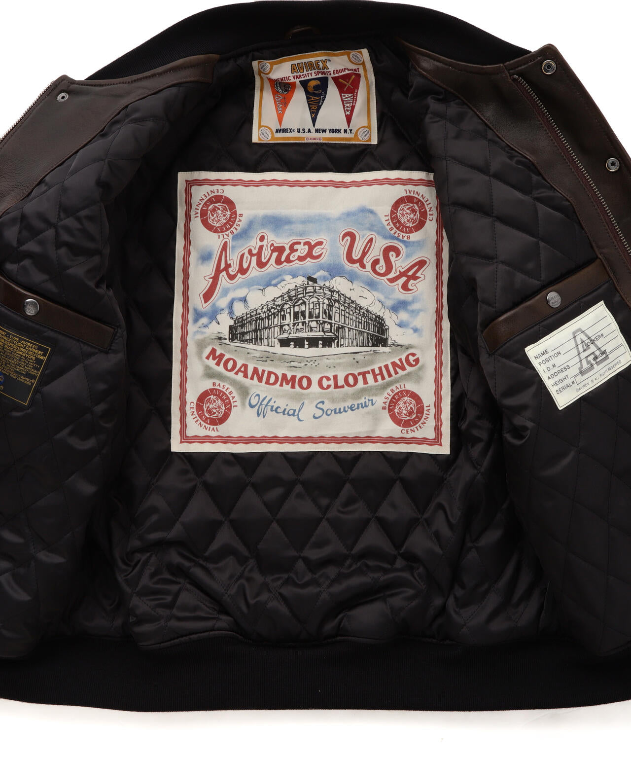 《AVIREX|MOANDMOCLOTHING》STADIUM JACKET ”WORLD SERIES”