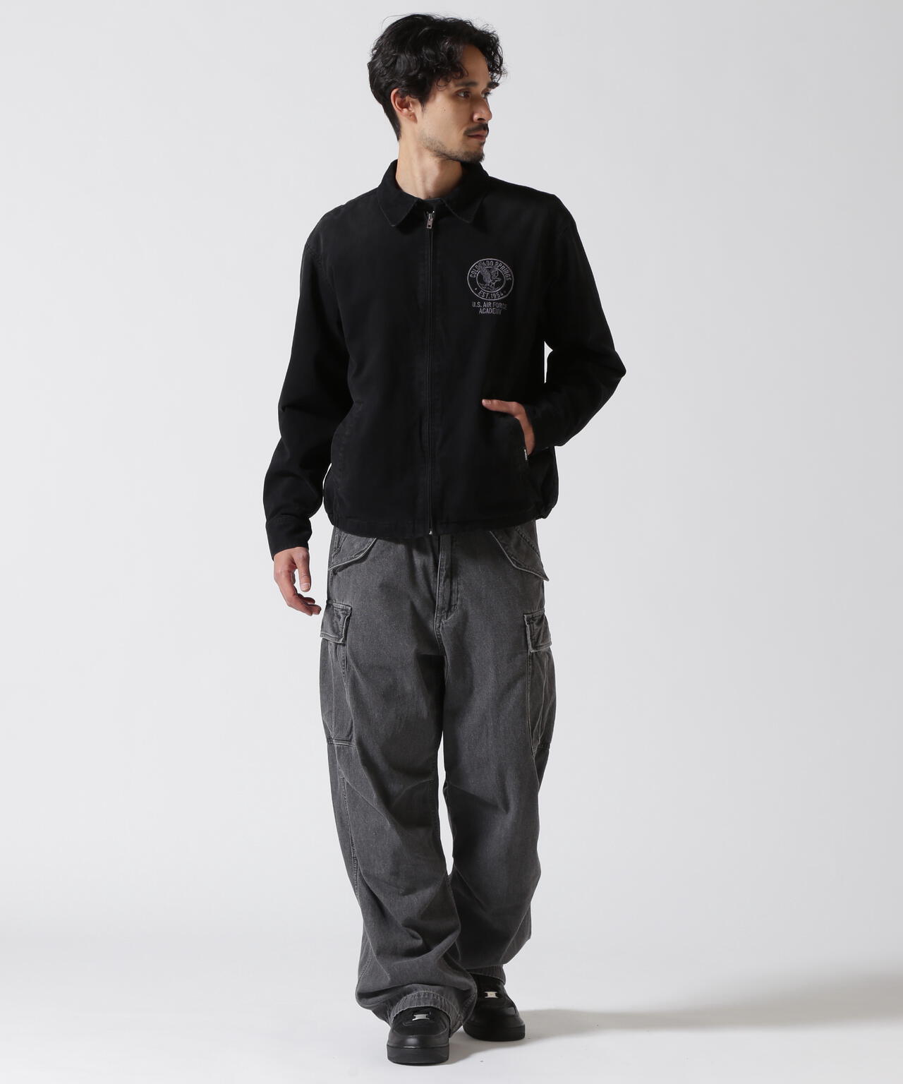 FADE USAF ACADEMY JACKET / フェイド USAF アカデミー ジャケット / AVIREX / アヴィレックス