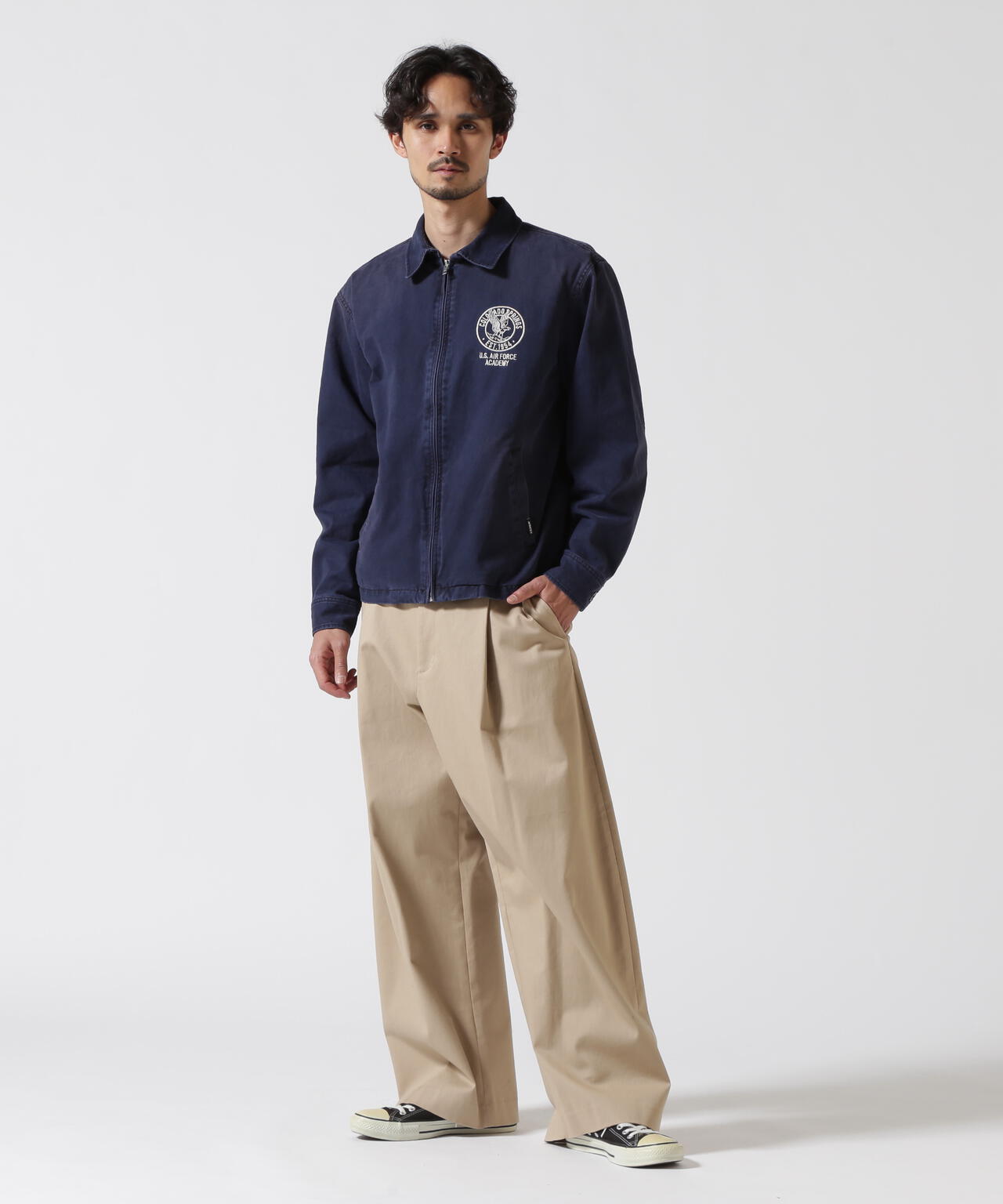 FADE USAF ACADEMY JACKET / フェイド USAF アカデミー ジャケット / AVIREX / アヴィレックス
