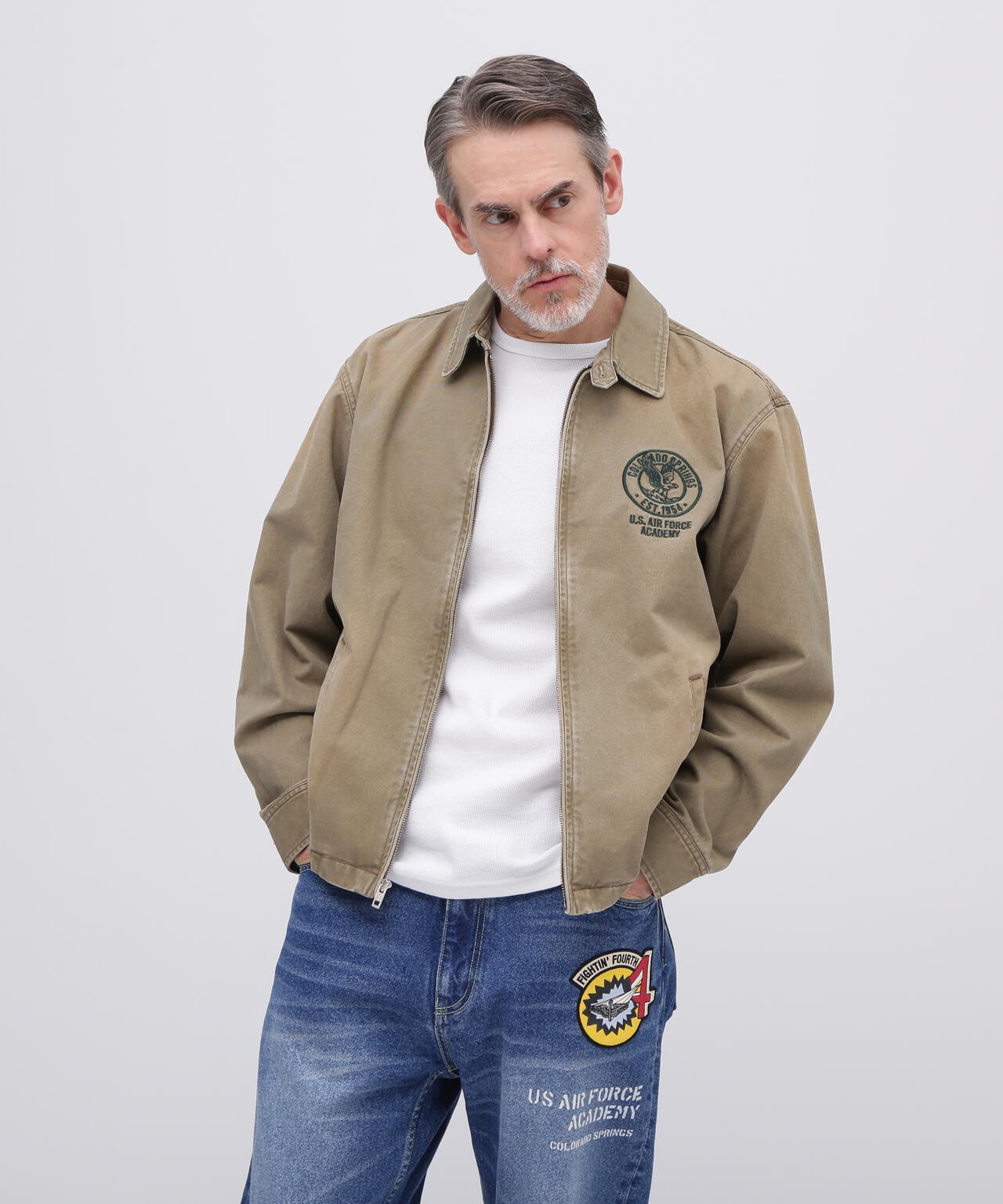 FADE USAF ACADEMY JACKET / フェイド USAF アカデミー ジャケット / AVIREX / アヴィレックス
