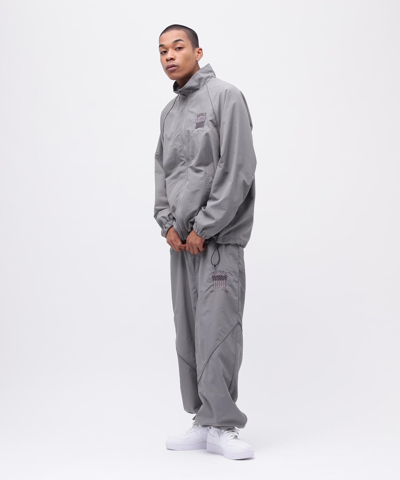 NYLON PIPING STAND JACKET / ナイロン パイピング スタンドジャケット / AVIREX / アヴィレックス