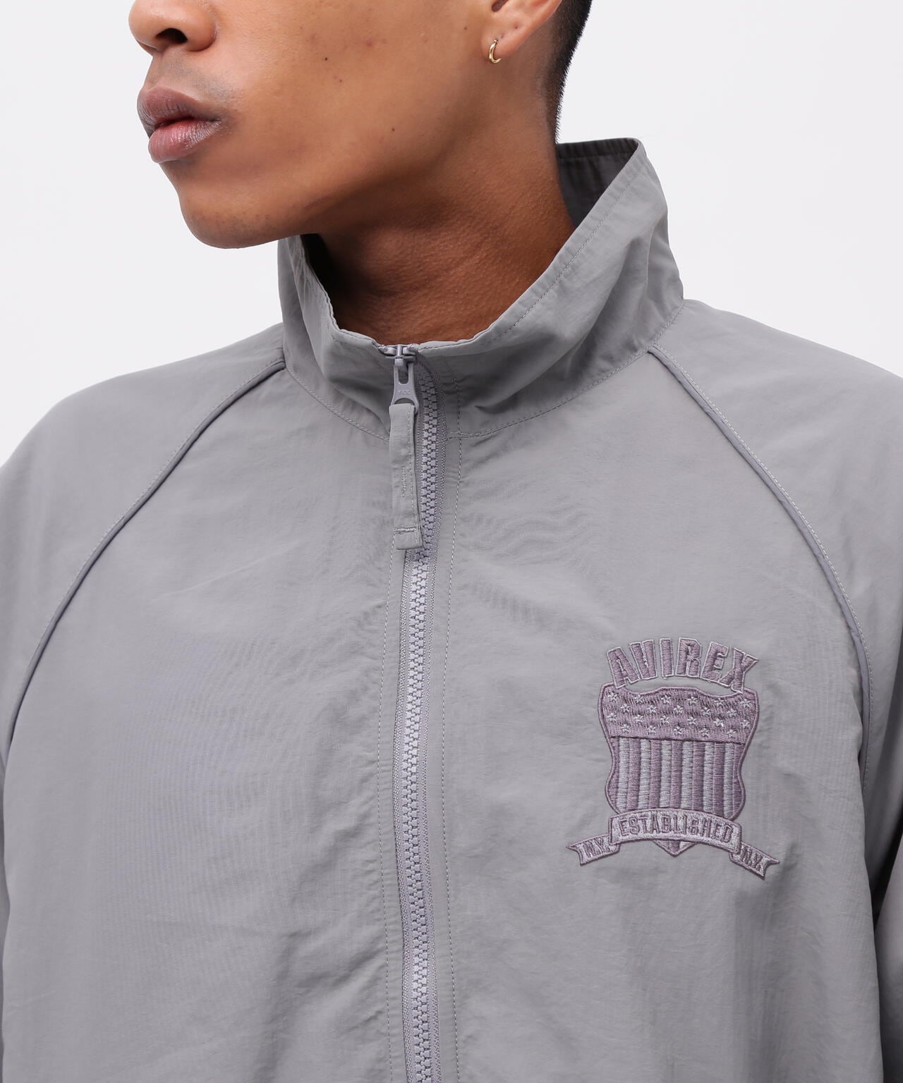 NYLON PIPING STAND JACKET / ナイロン パイピング スタンドジャケット / AVIREX / アヴィレックス