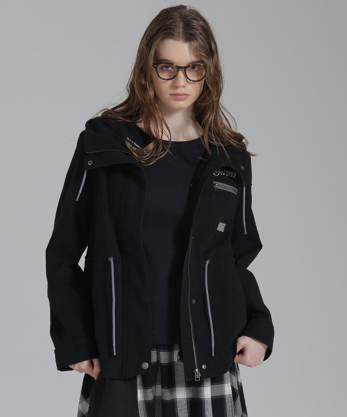 COLOR ZIP COMBI JACKET/カラージップコンビジャケット