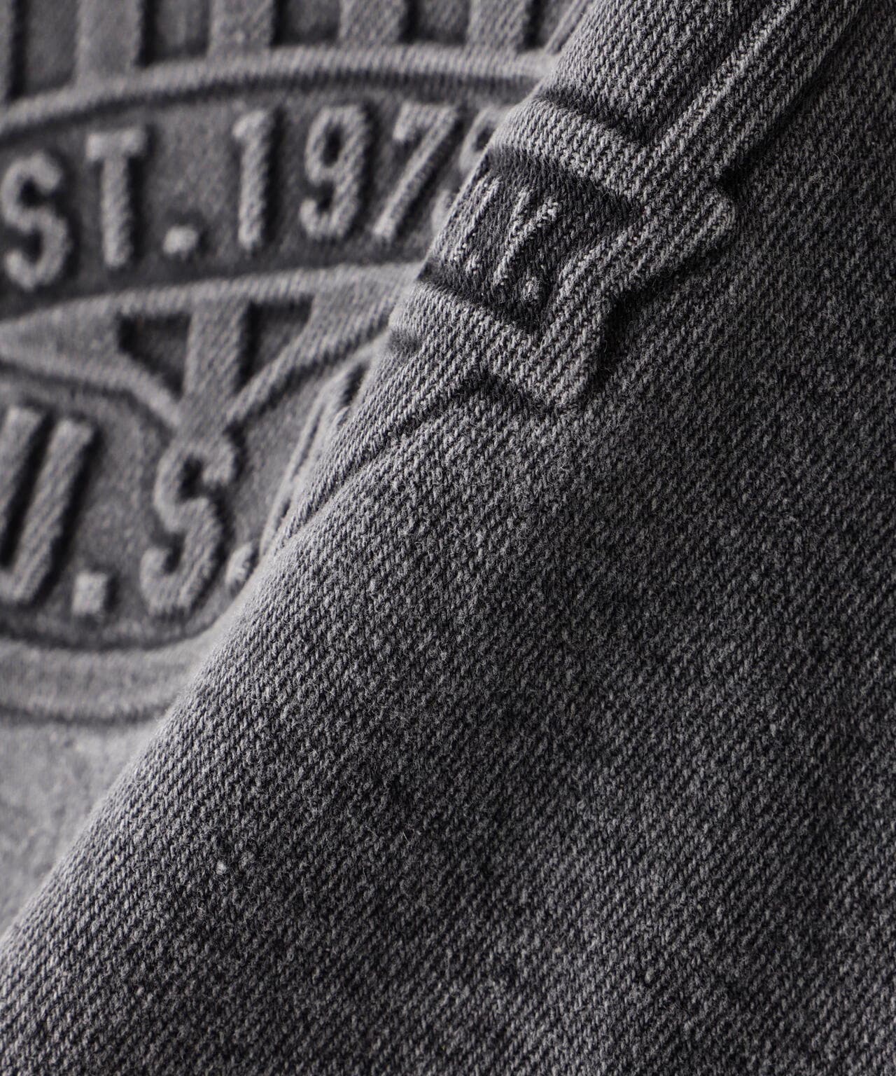L/S EMBOSSING DENIM JACKET/エンボス デニムジャケット