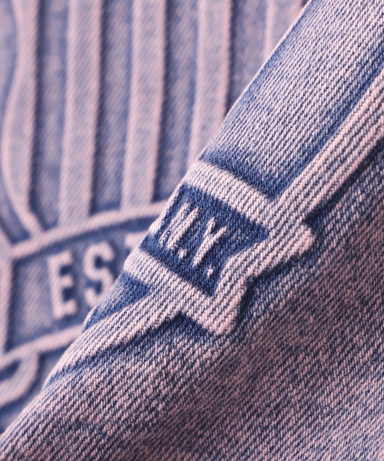 L/S EMBOSSING DENIM JACKET/エンボス デニムジャケット
