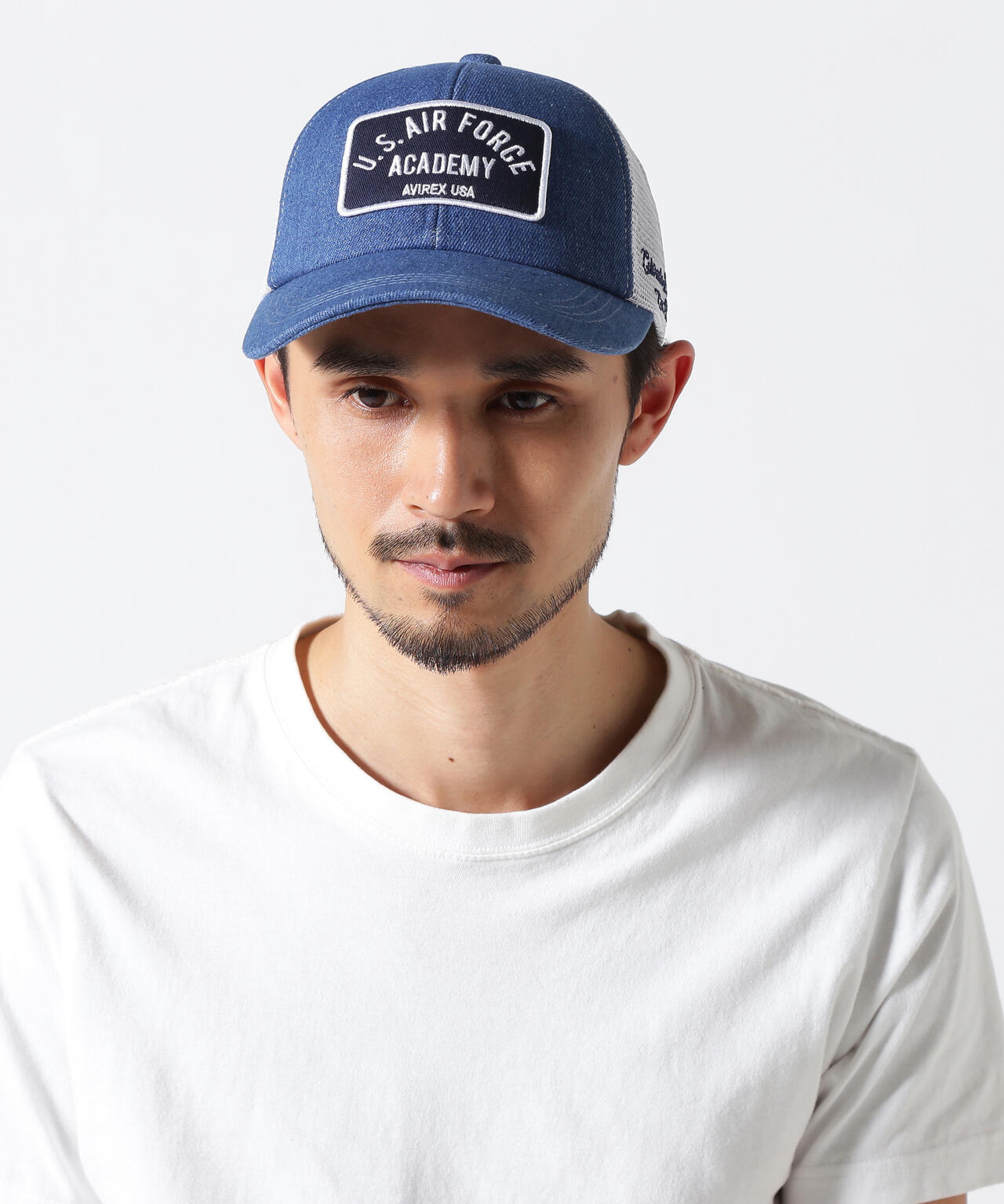 AIRFORCE LOGO MESHCAP / エアフォース ロゴ メッシュキャップ / AVIREX / アヴィレックス