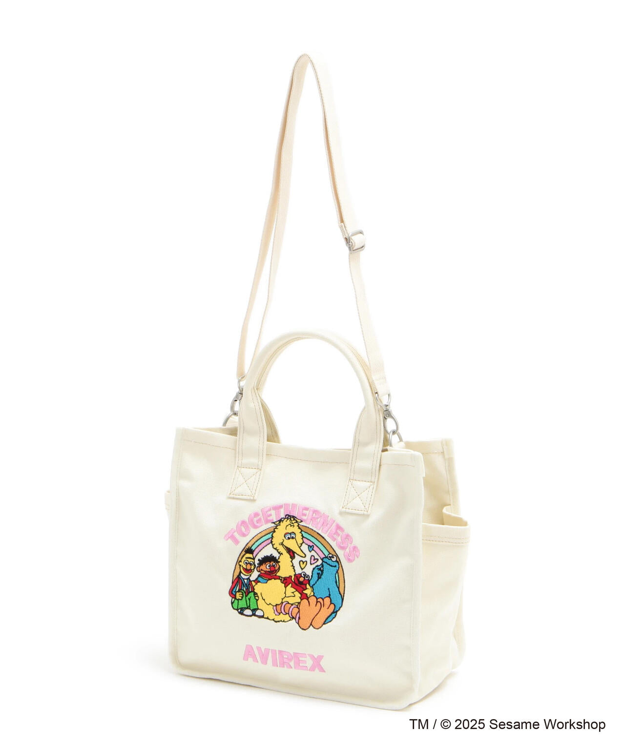 《SESAME STREET meets AVIREX》 CANVAS TOTE BAG