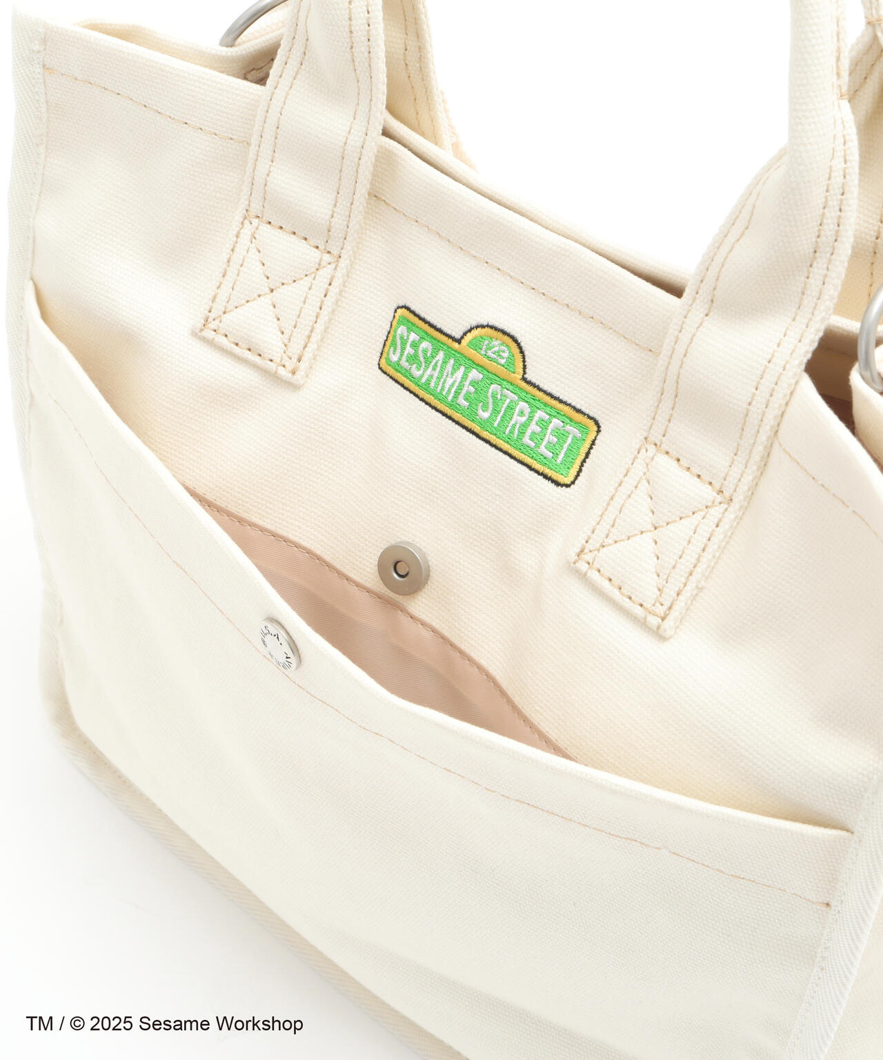 《SESAME STREET meets AVIREX》 CANVAS TOTE BAG