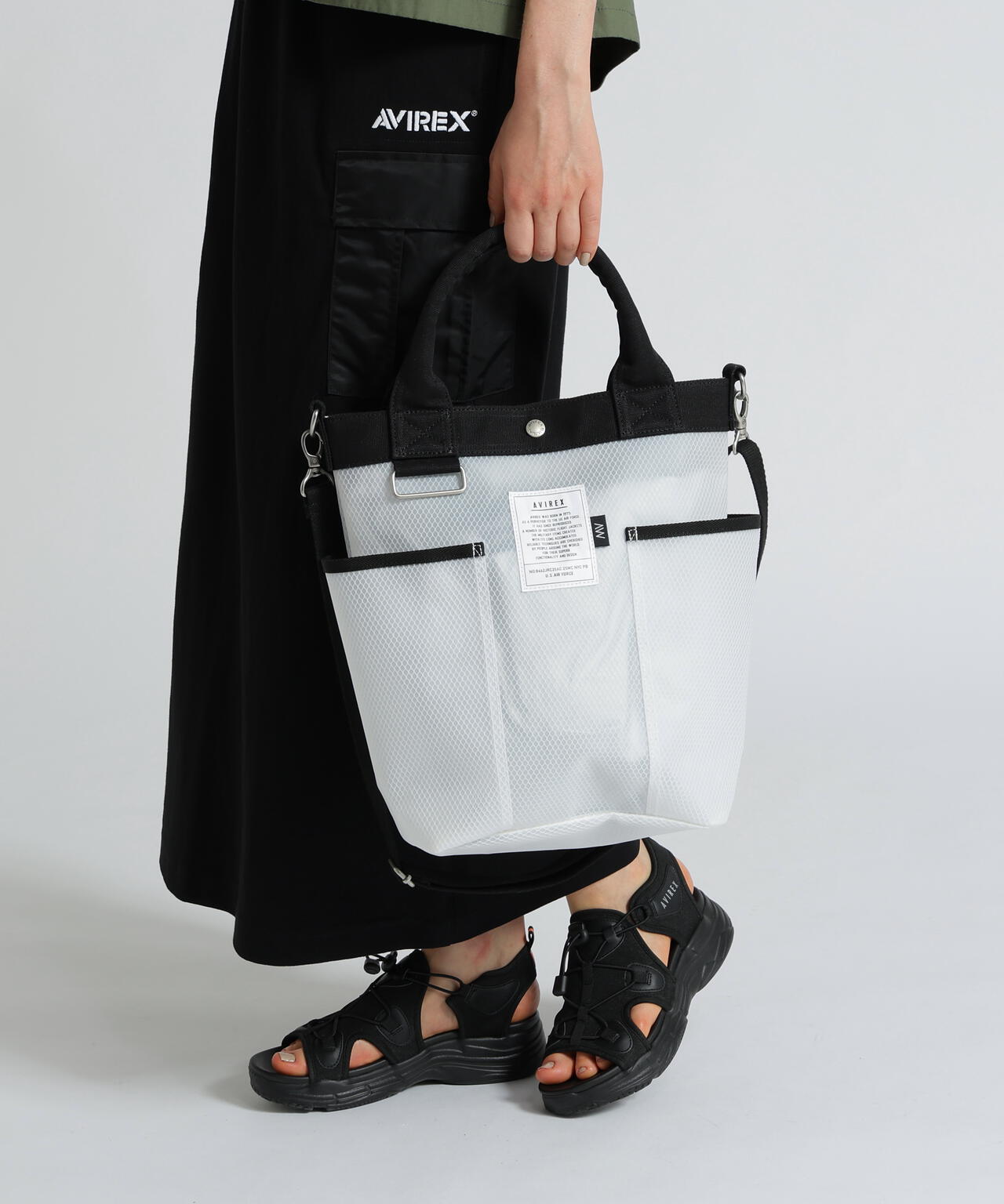 《直営店限定》CLEAR TOTE BAG/クリアトートバッグ