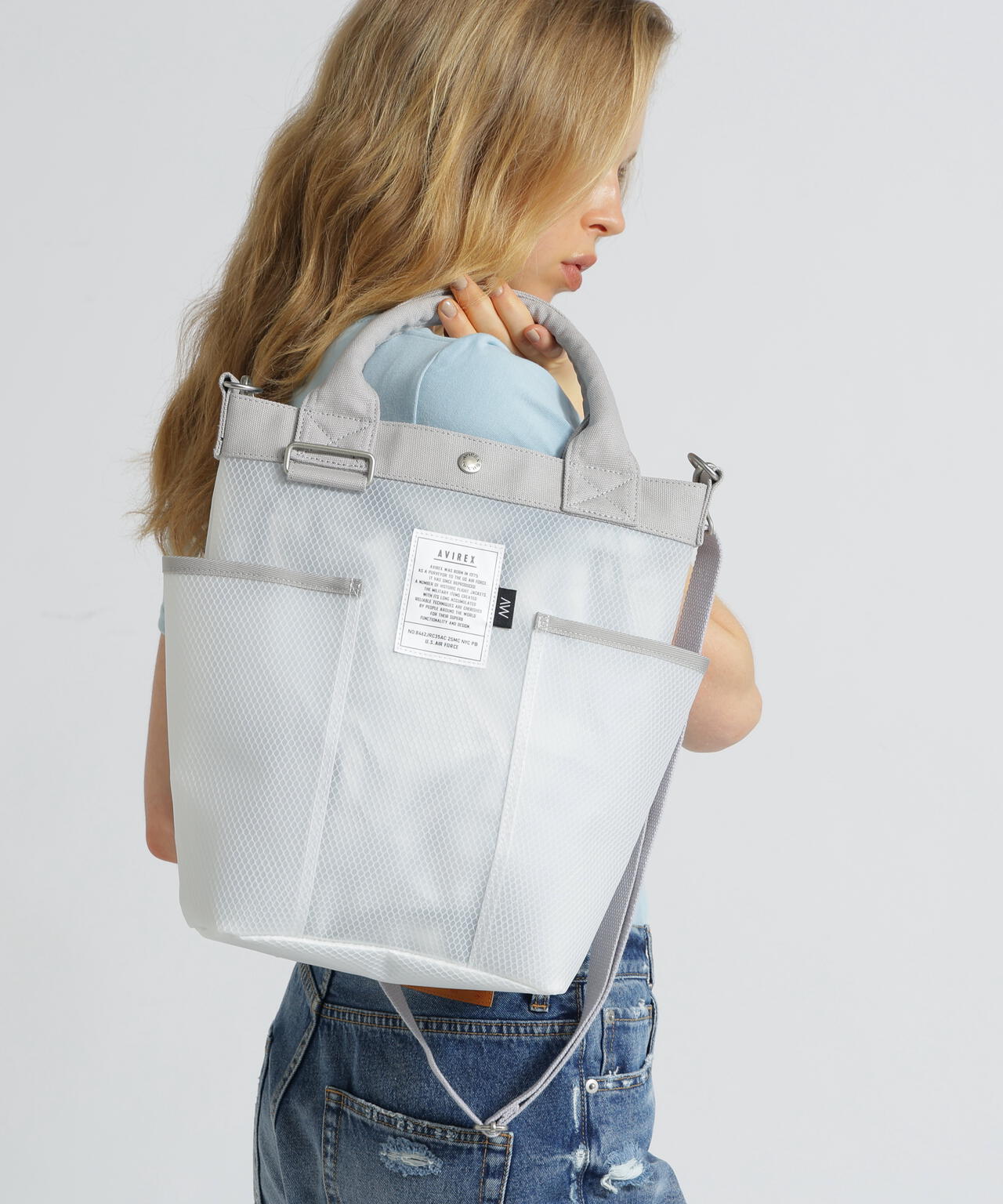 《直営店限定》CLEAR TOTE BAG/クリアトートバッグ