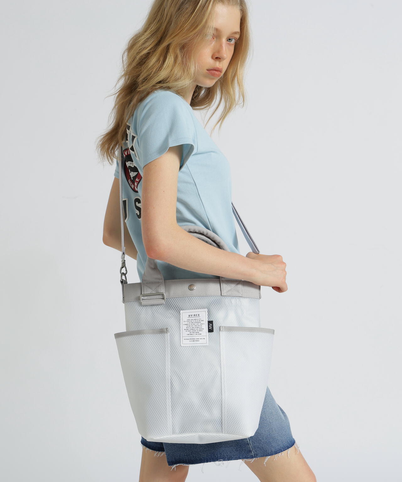 《直営店限定》CLEAR TOTE BAG/クリアトートバッグ