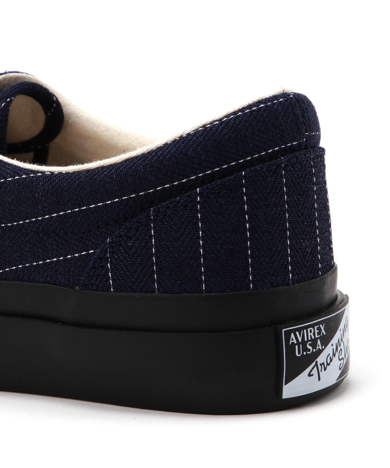 《直営店限定》NAVY TRAINING SHOES "STRIPE"