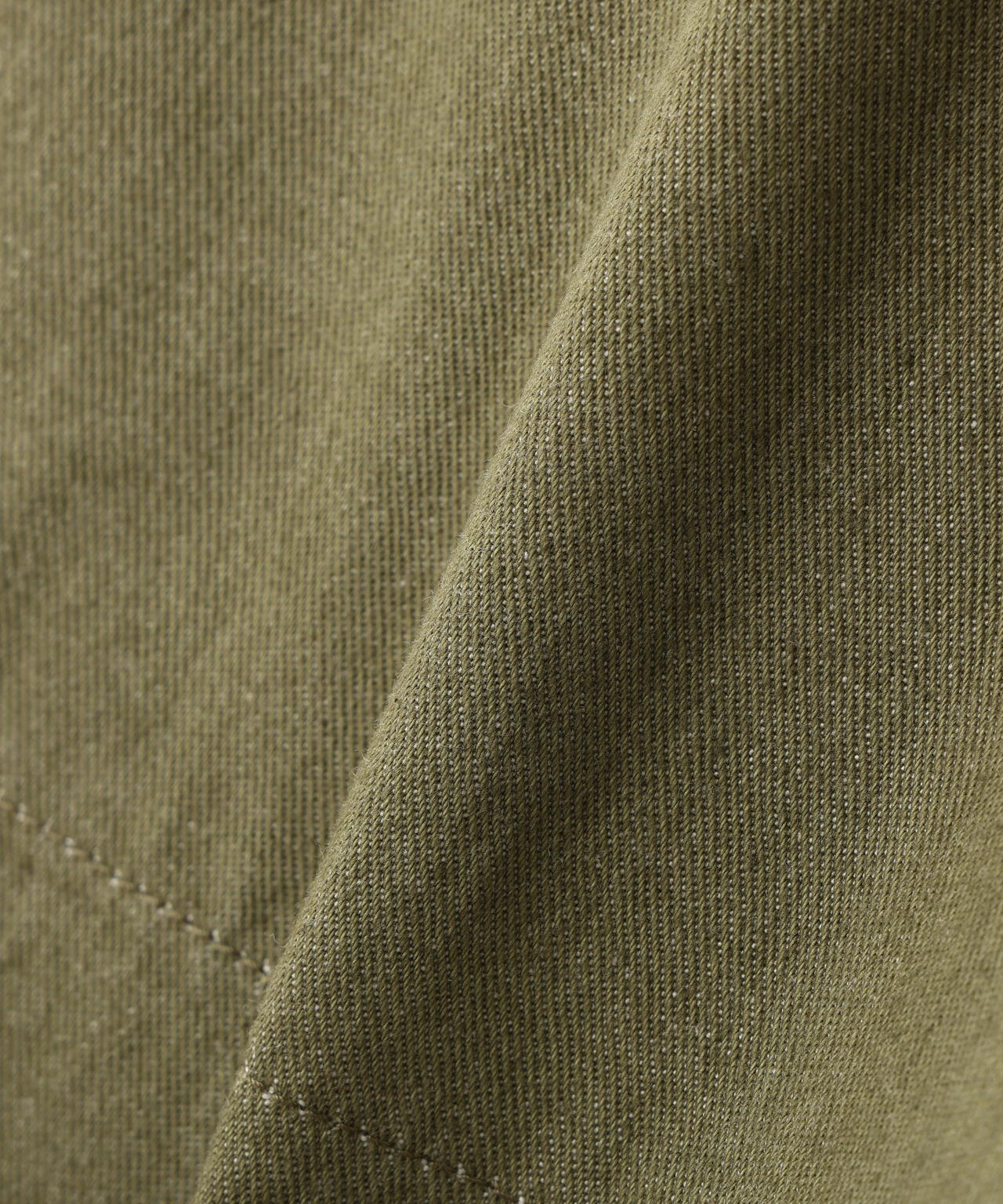 《TFQP by HANDROOM》GREEN SELVEDGE MILITARY DENIM CARGO TROUSERS M-47