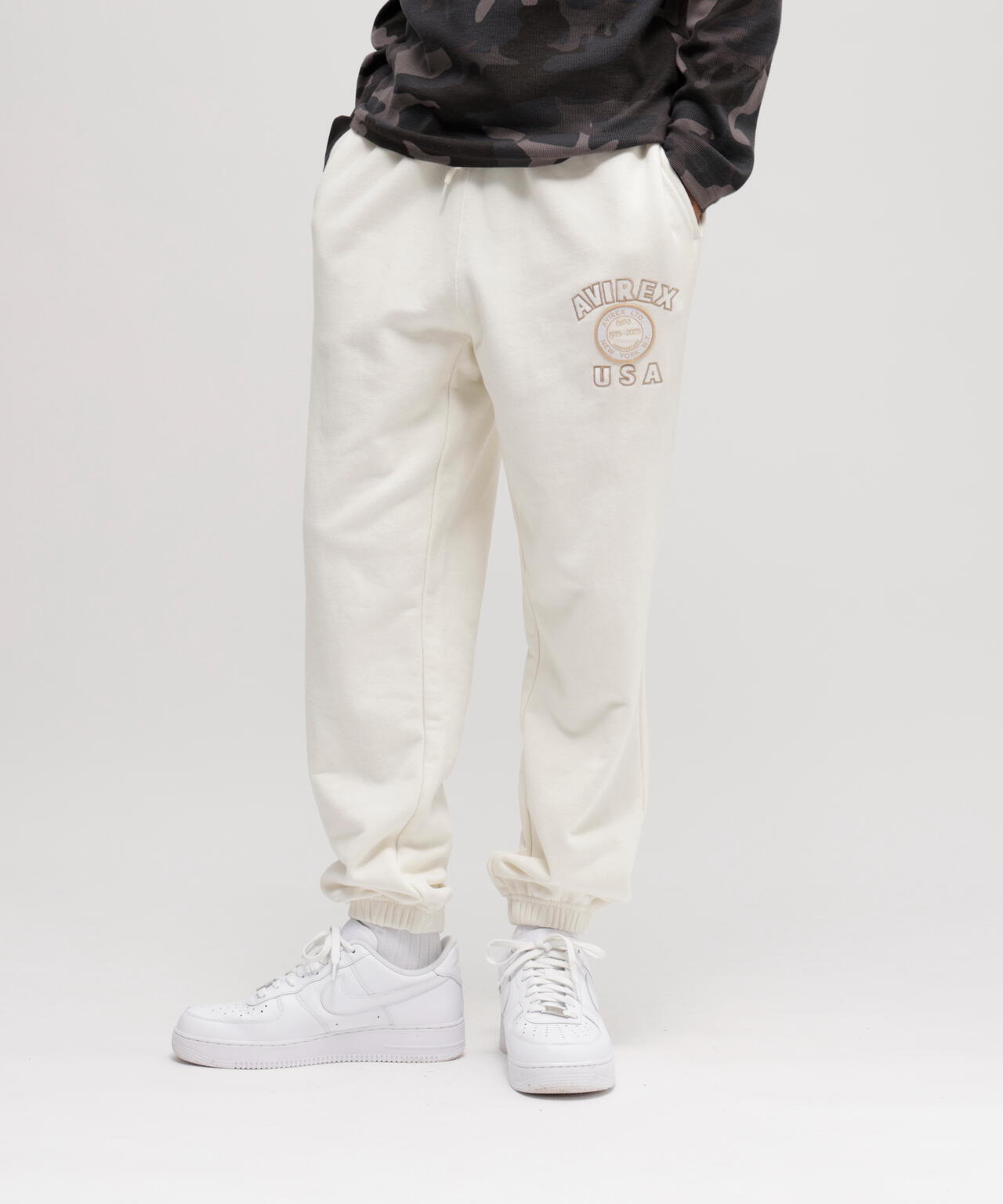 AVIREX 50th VARSITY SWEAT PANTS