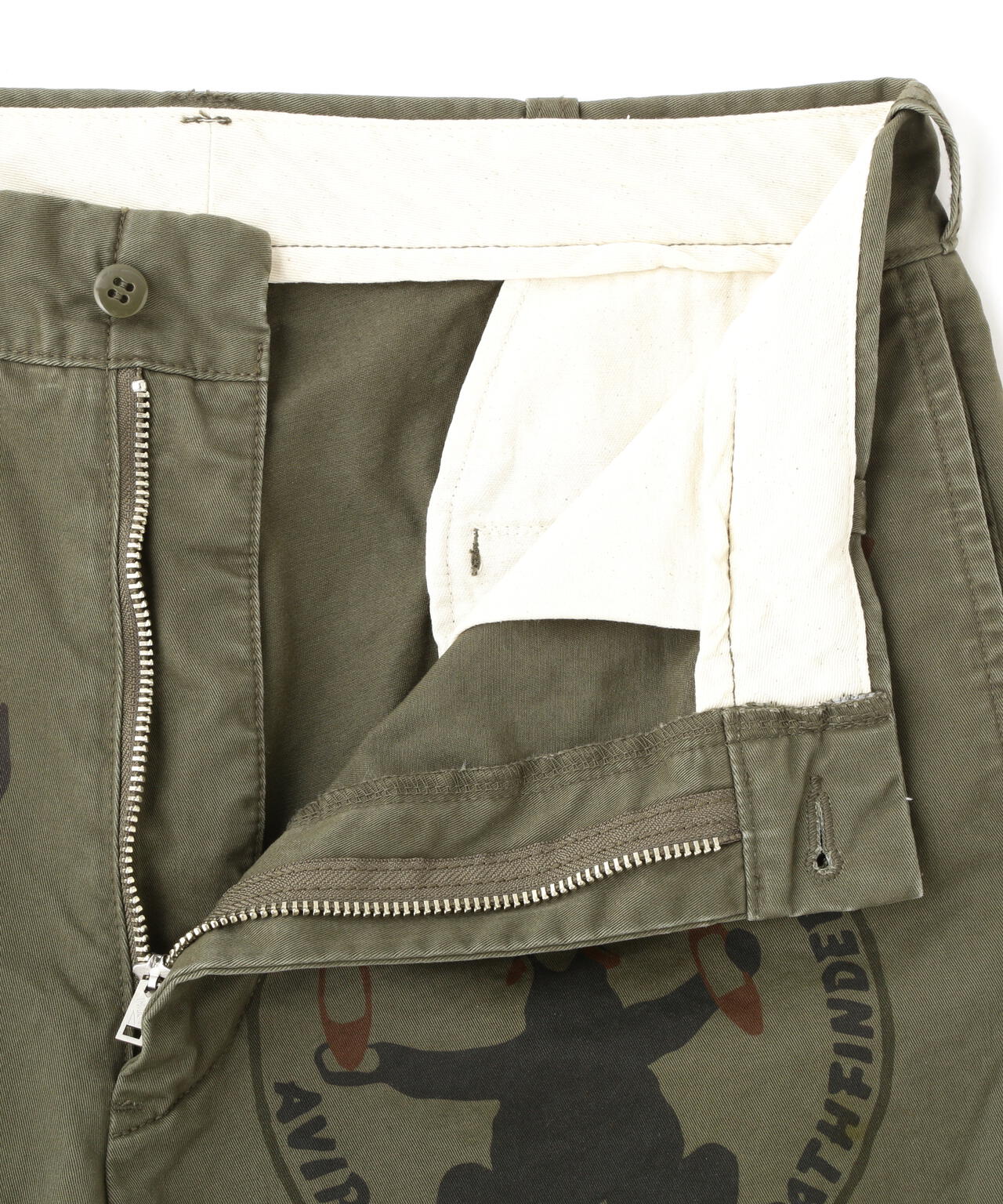 《RESTORE COLLECTION》60’s ARMY CHINO PANTS ”ARCHIVE GRAPHIC”