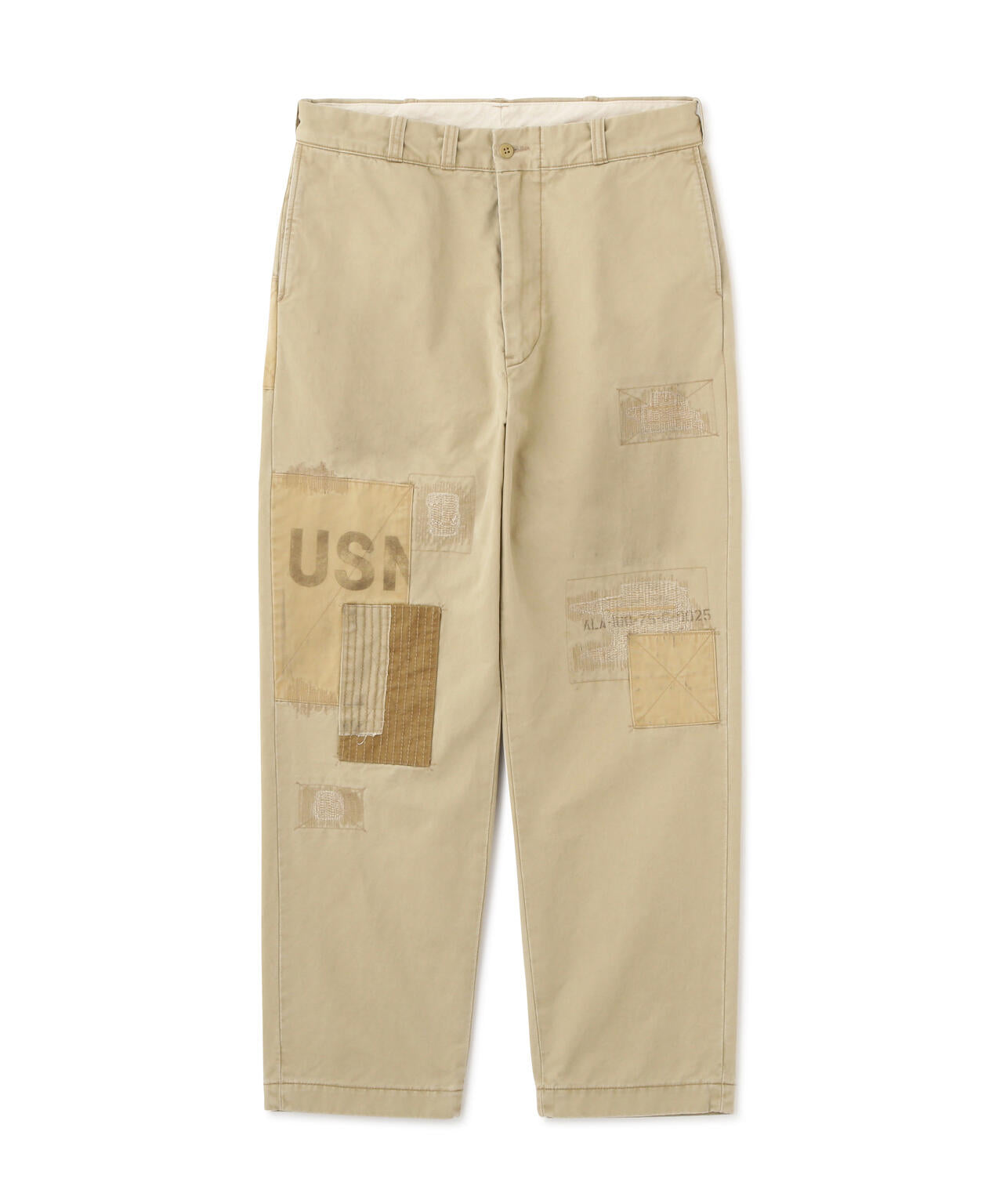 《RESTORE COLLECTION》ARMY CHINO PANTS ”REPAIR CUSTOM”