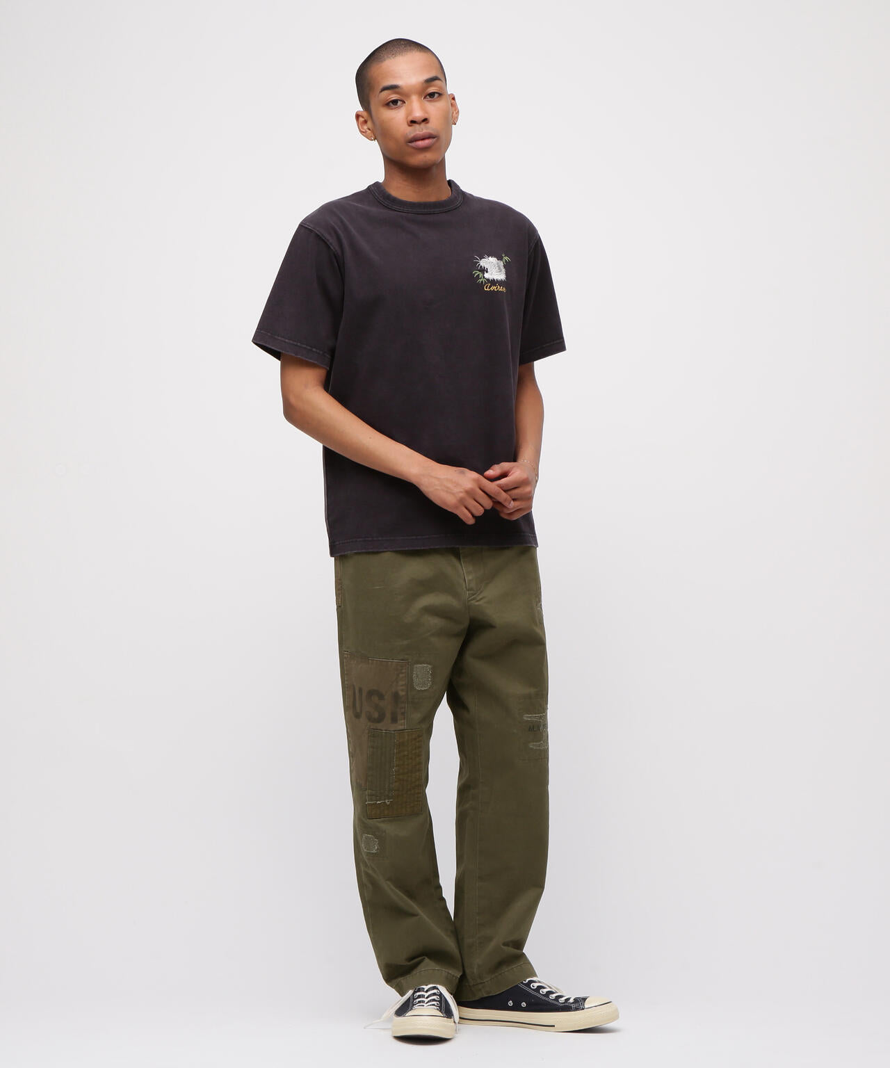 《RESTORE COLLECTION》ARMY CHINO PANTS ”REPAIR CUSTOM”