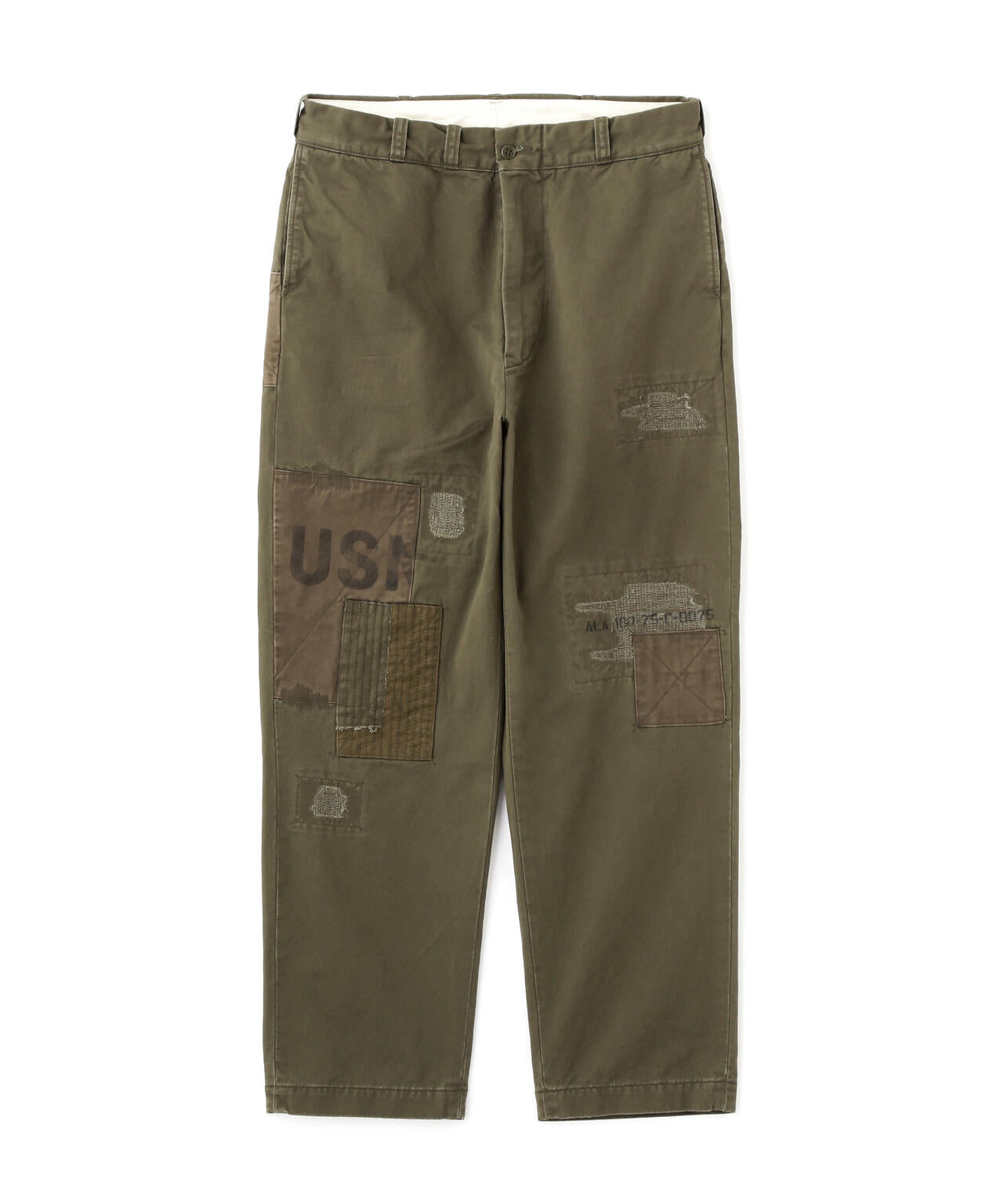 《RESTORE COLLECTION》ARMY CHINO PANTS ”REPAIR CUSTOM”