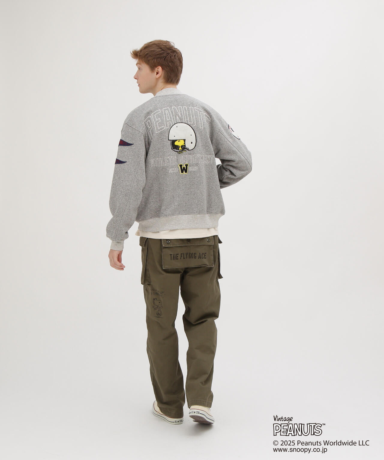 《AVIREX × PEANUTS》AERO PANTS ”FLYING ACE”