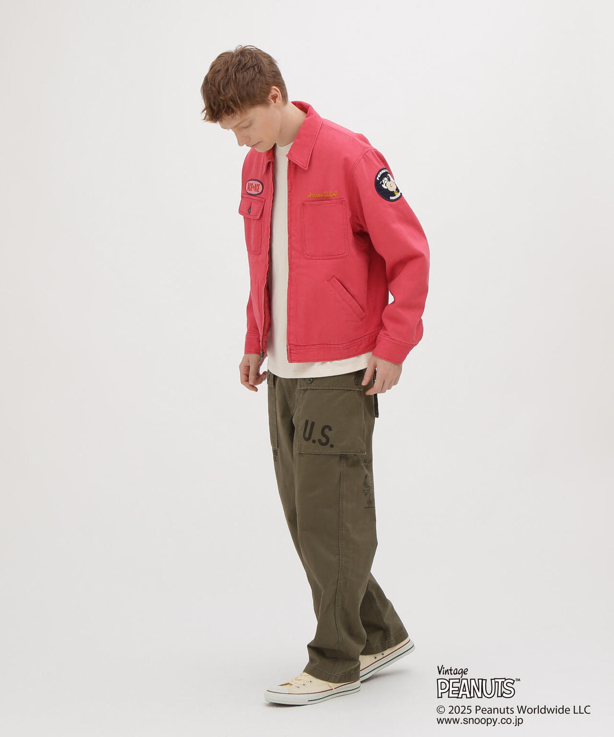 《AVIREX × PEANUTS》AERO PANTS ”FLYING ACE”