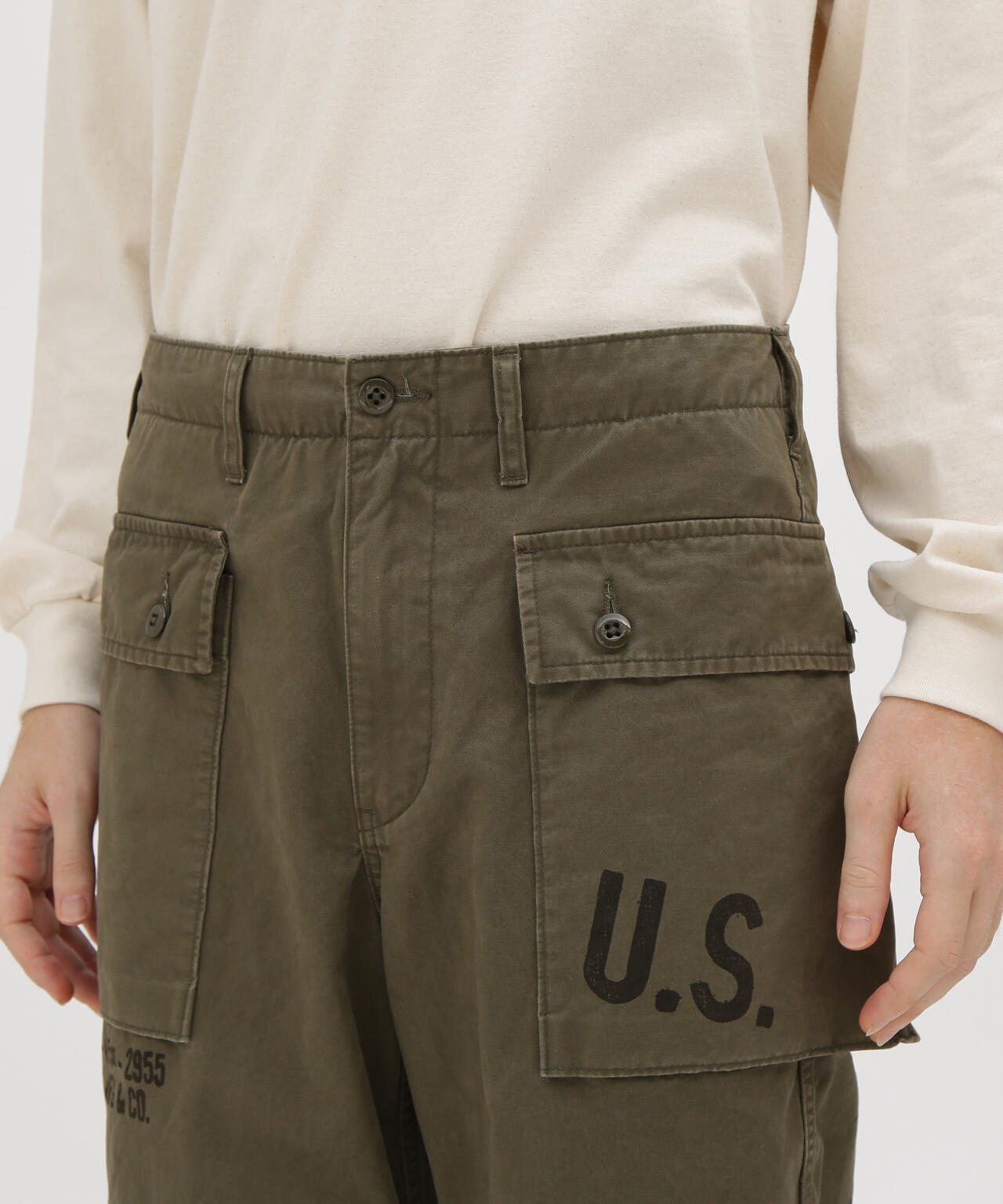 《AVIREX × PEANUTS》AERO PANTS ”FLYING ACE”
