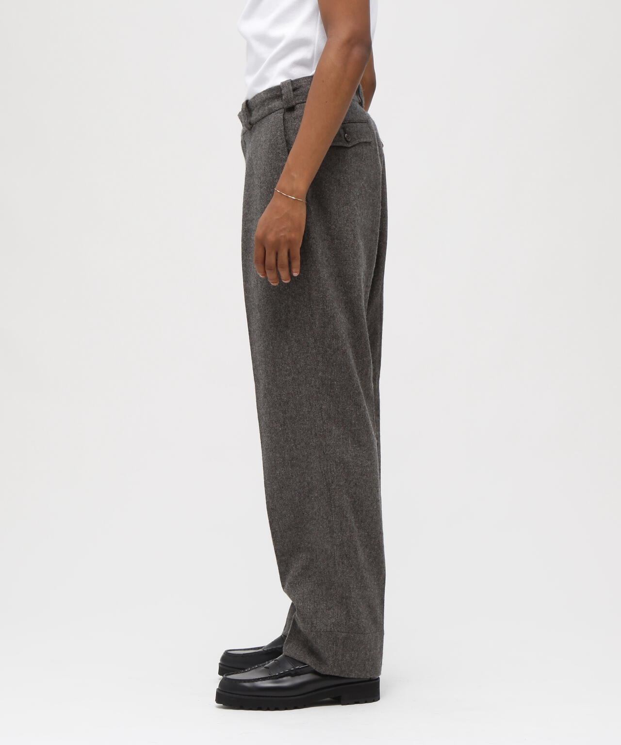 《TFQP by HANDROOM》WOOL CEREMONY TROUSERS