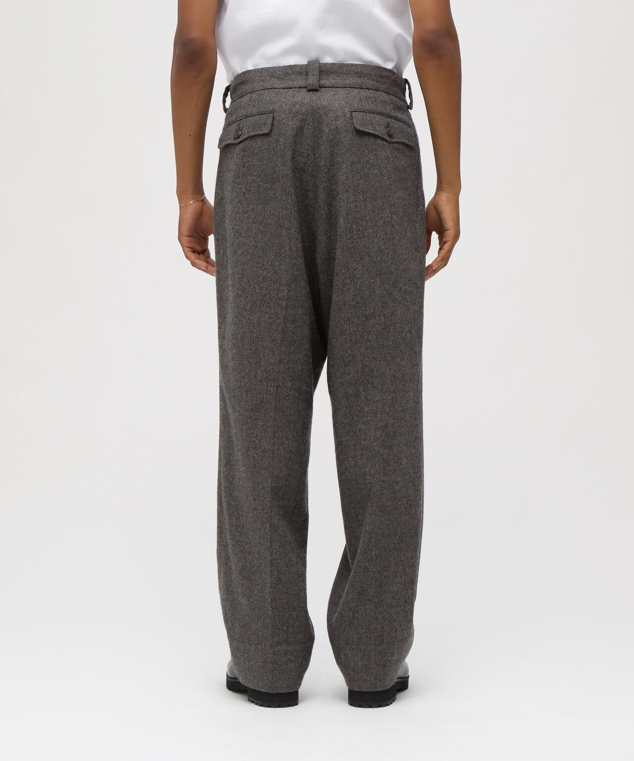 《TFQP by HANDROOM》WOOL CEREMONY TROUSERS