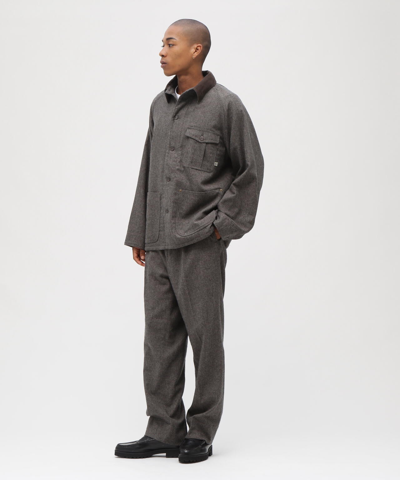 《TFQP by HANDROOM》WOOL CEREMONY TROUSERS