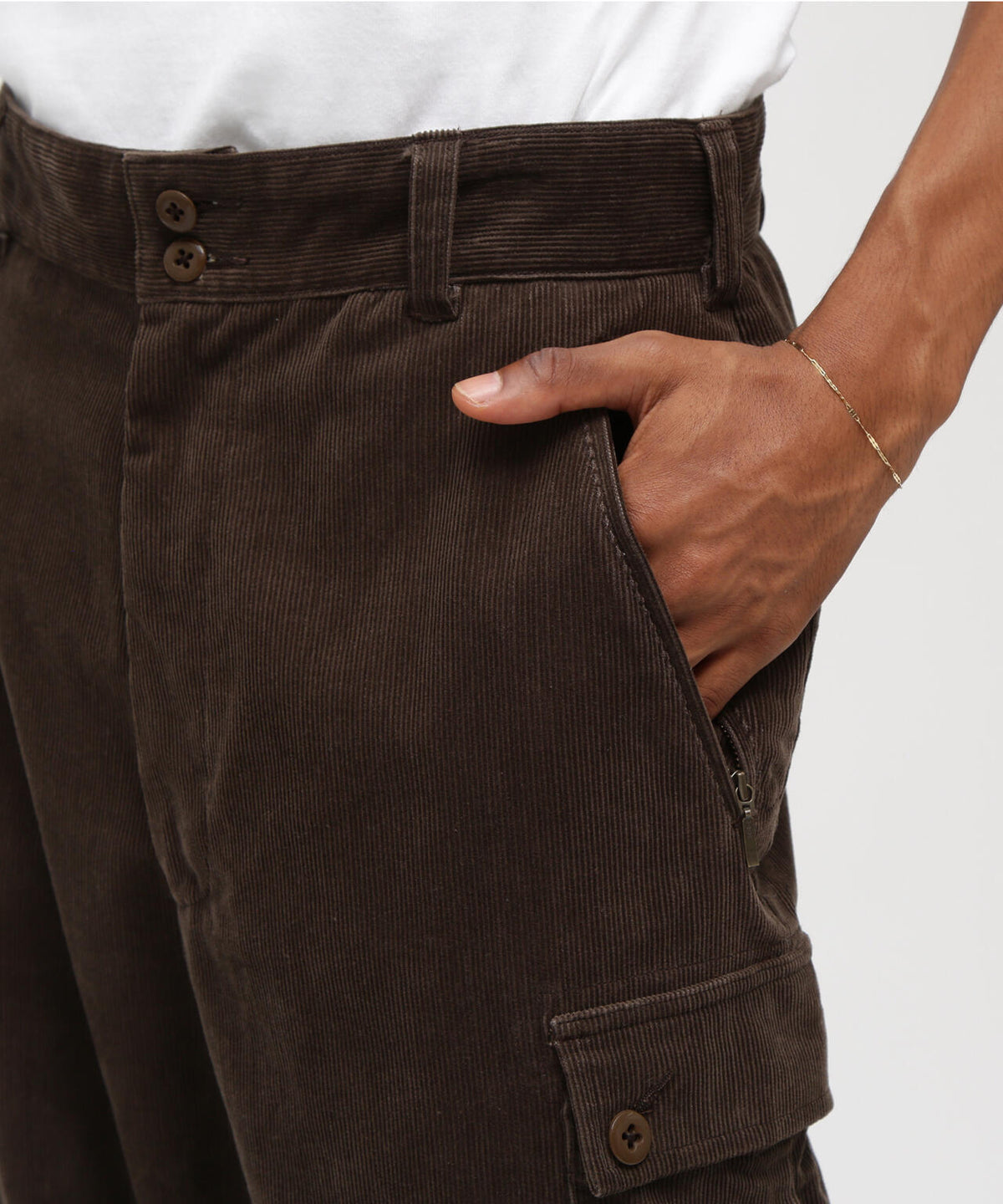 《TFQP by HANDROOM》M-47 CORDUROY CARGO TROUSERS